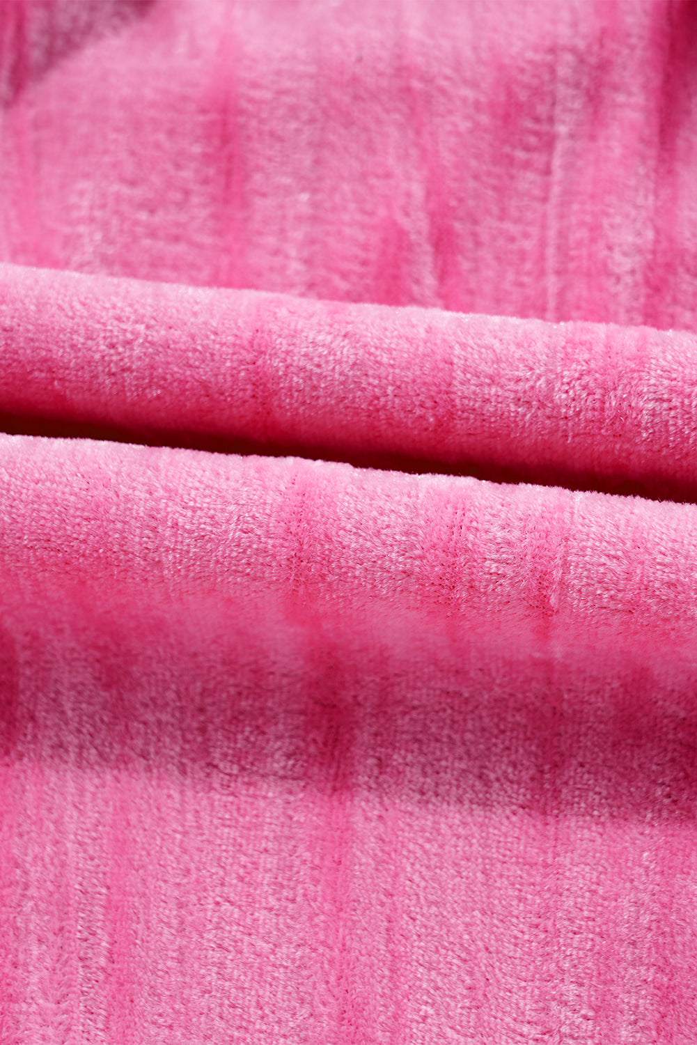 Strawberry Pink Flounce Sleeve Tiered Ruffled Velvet Mini Dress eAura