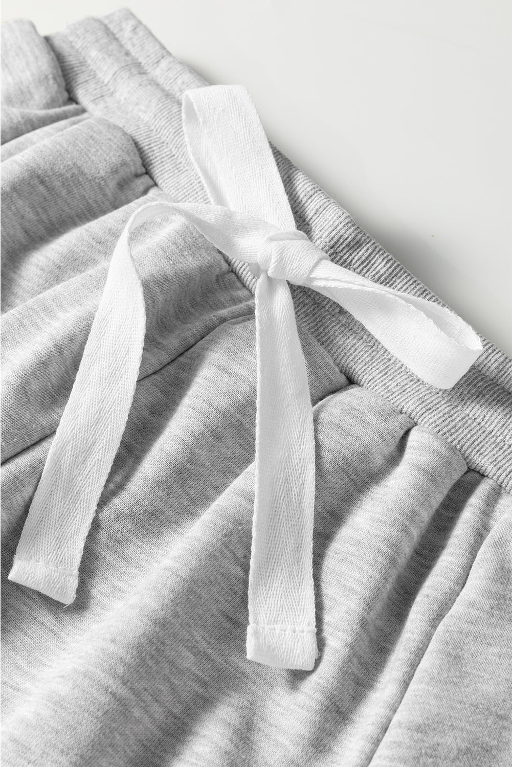 Lace Patchwork Drop Shoulder Pullover Drawstring Skort Co-ord Set - eAura