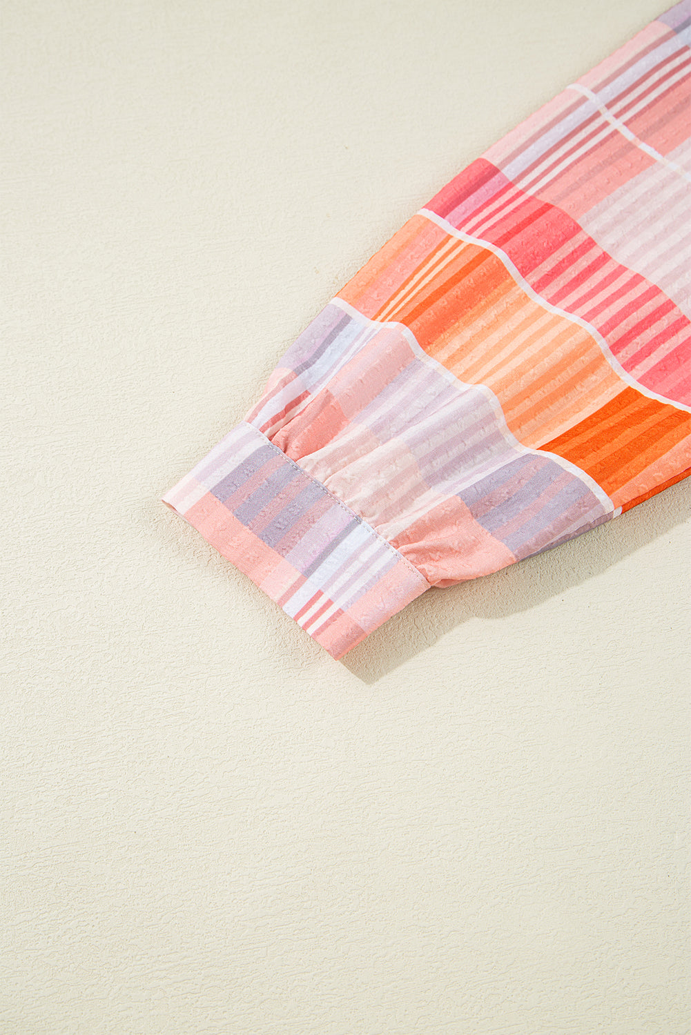 Pink Oversized Check Tunic Shirt - eAura