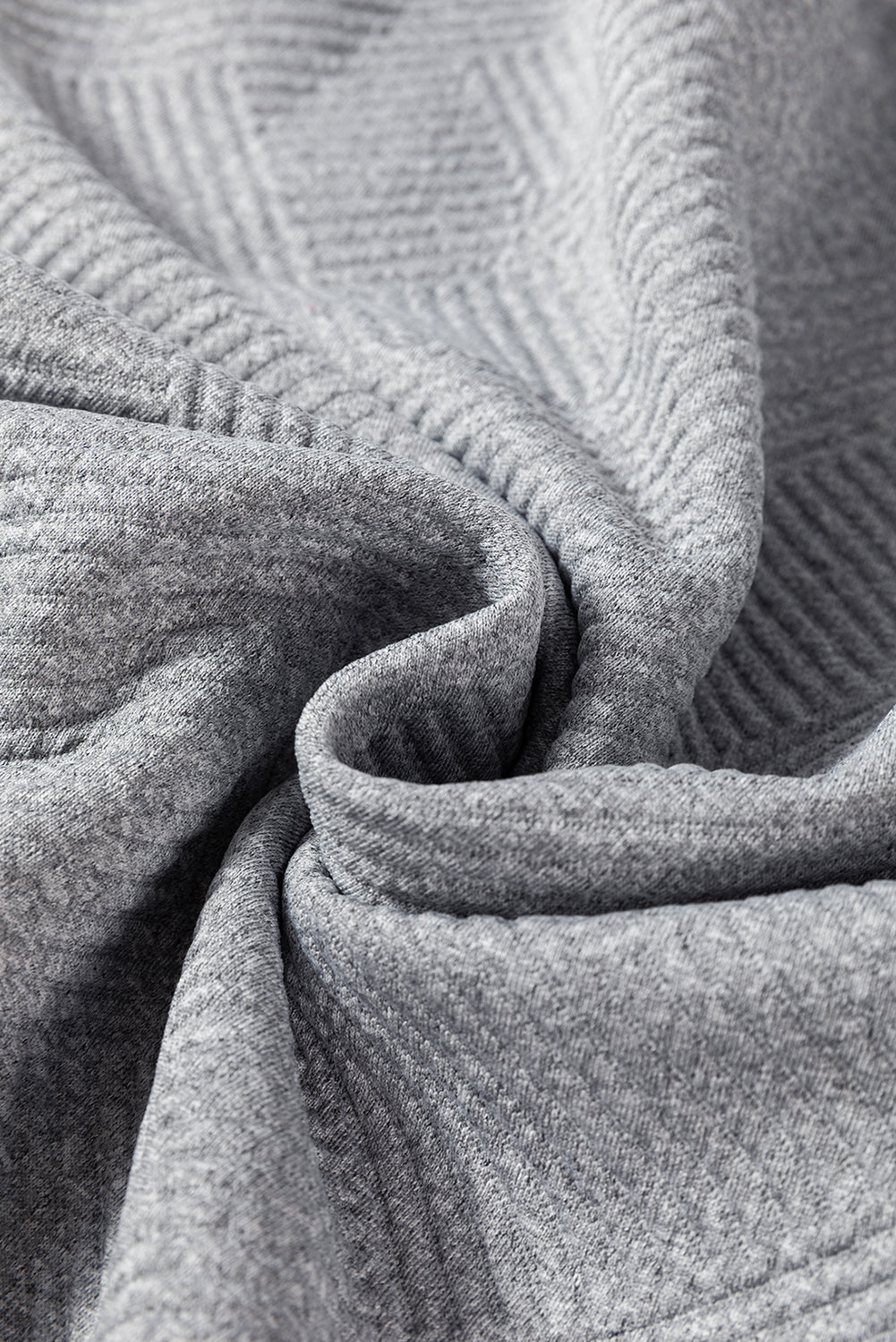 Textured Long Sleeve Shift Dress - Dresses/Mini Dresses