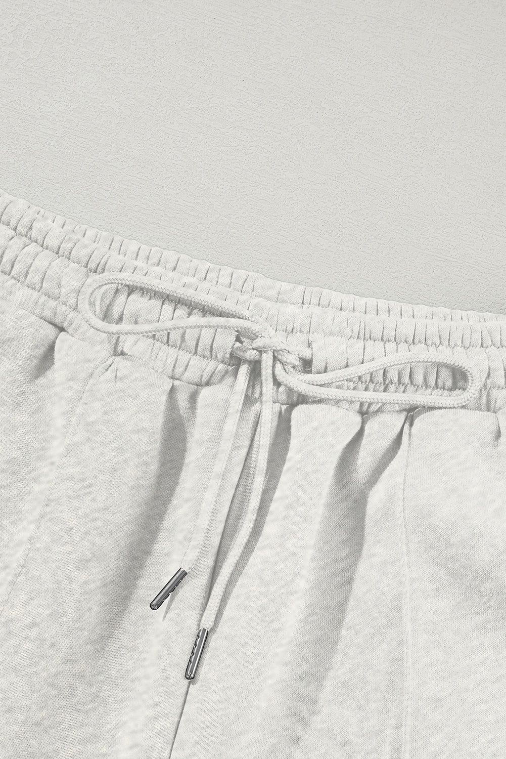 Drop Shoulder Zip Up Jacket Drawstring Joggers Co-ord Set - eAura