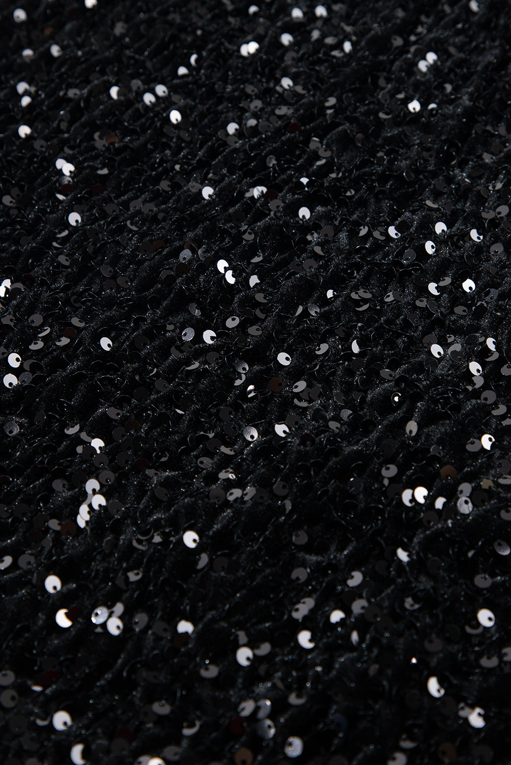 Black Sequin Bodycon Mini Skirt - eAura