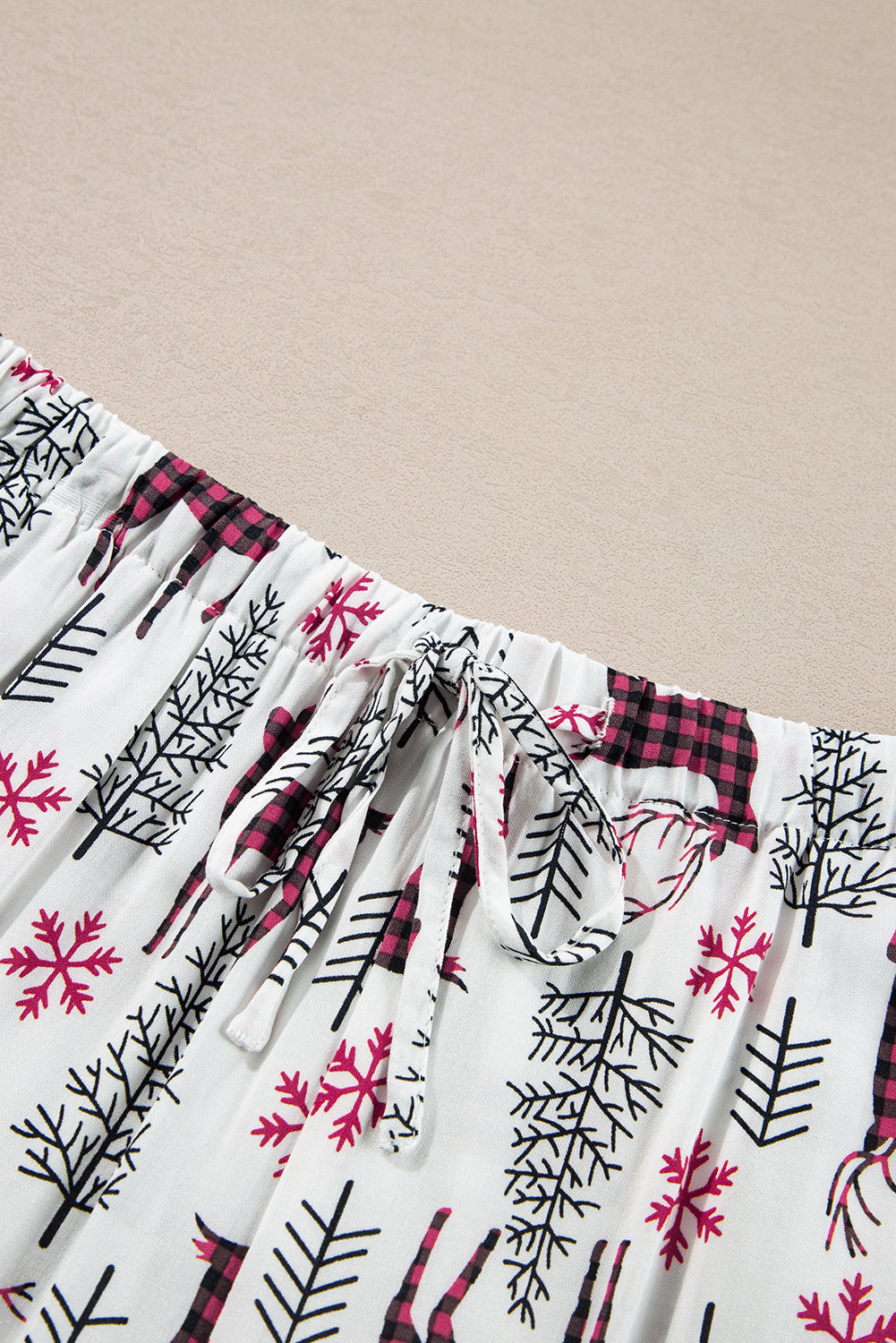 Christmas Print Shirt Pyjama Set eAura