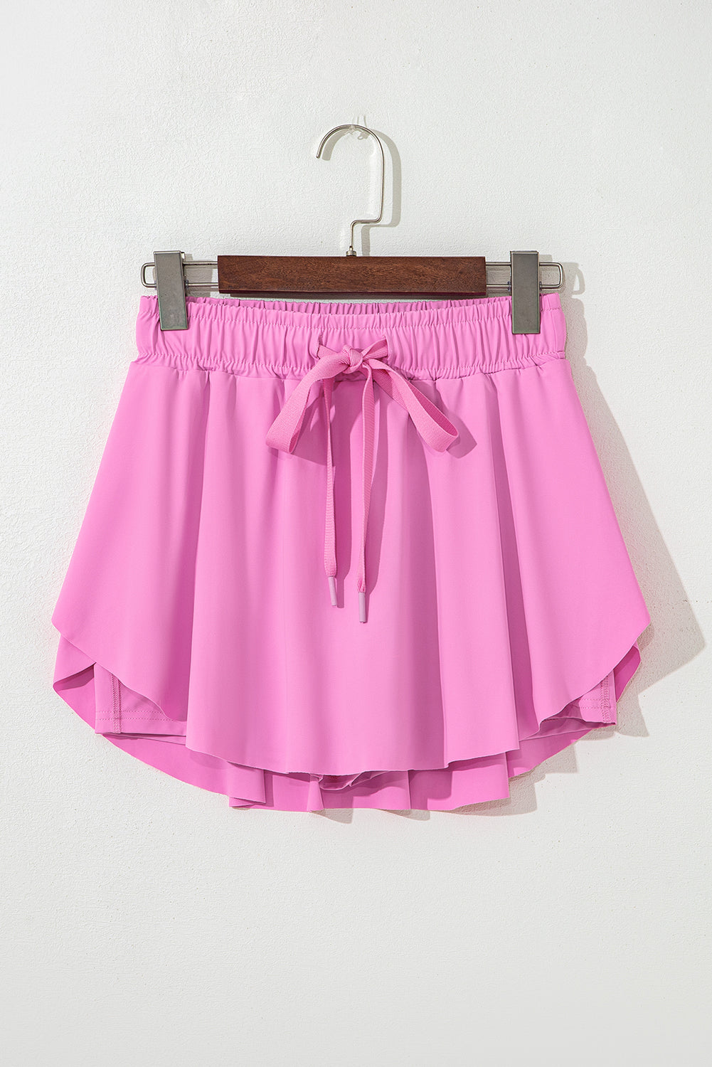 Bonbon Drawstring High Waist Lined Tennis Skorts eAura