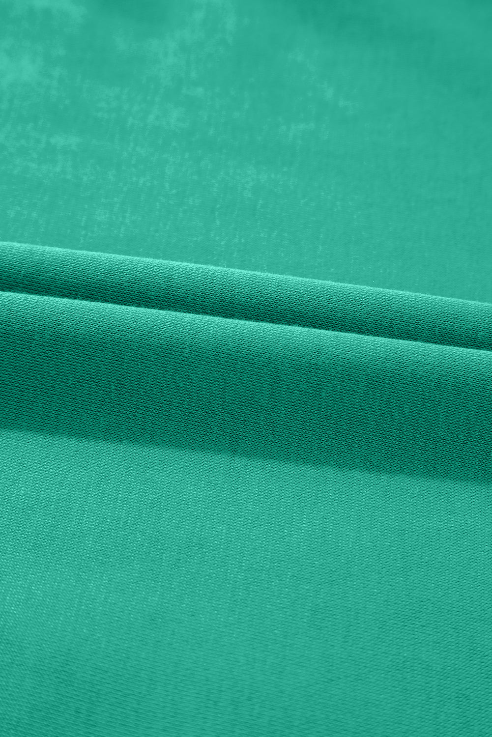 Green Contrast Trim V Neck Shift Sleeveless Mini Dress - eAura