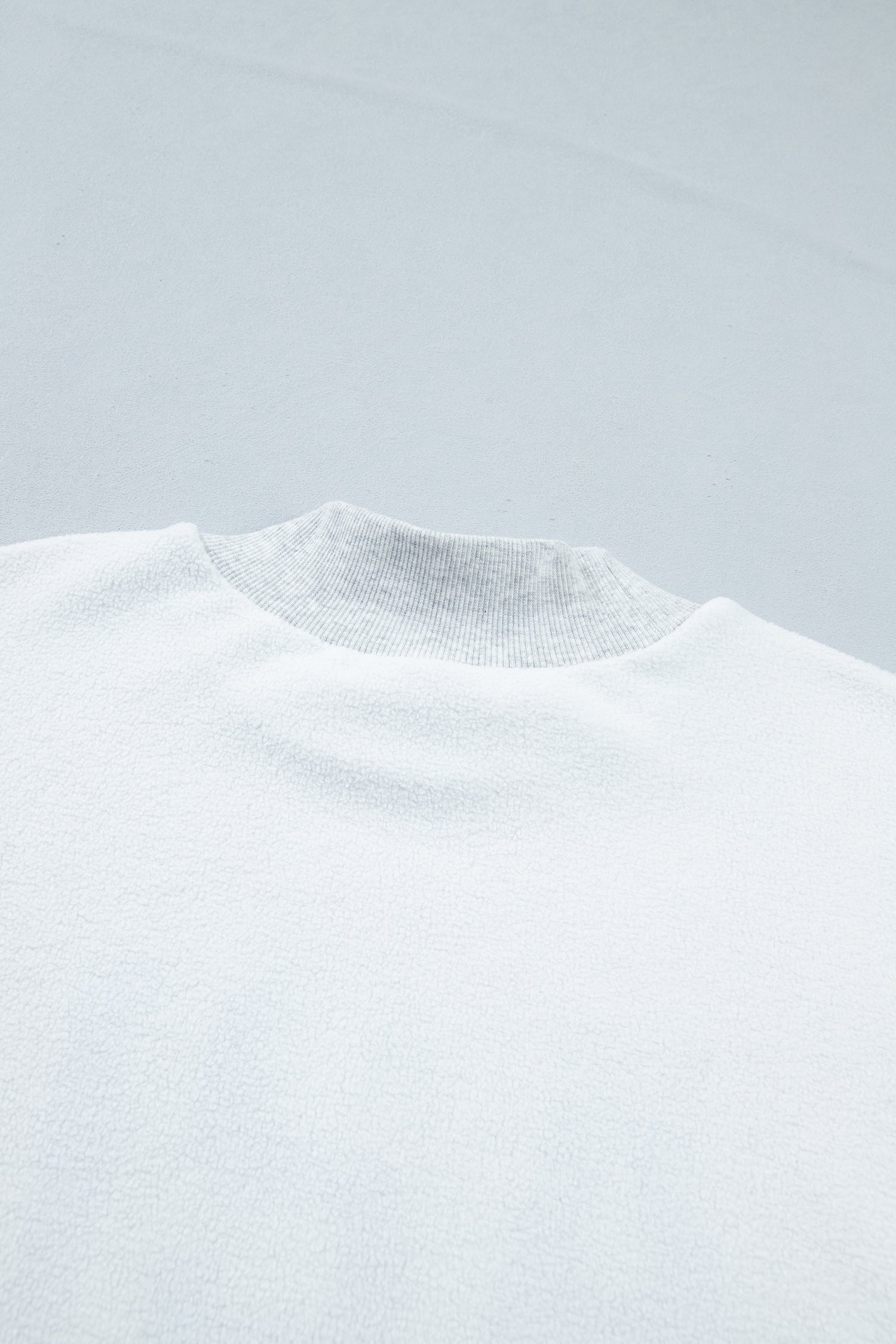 Reversible USA Graphic Mock Neck Sweatshirt