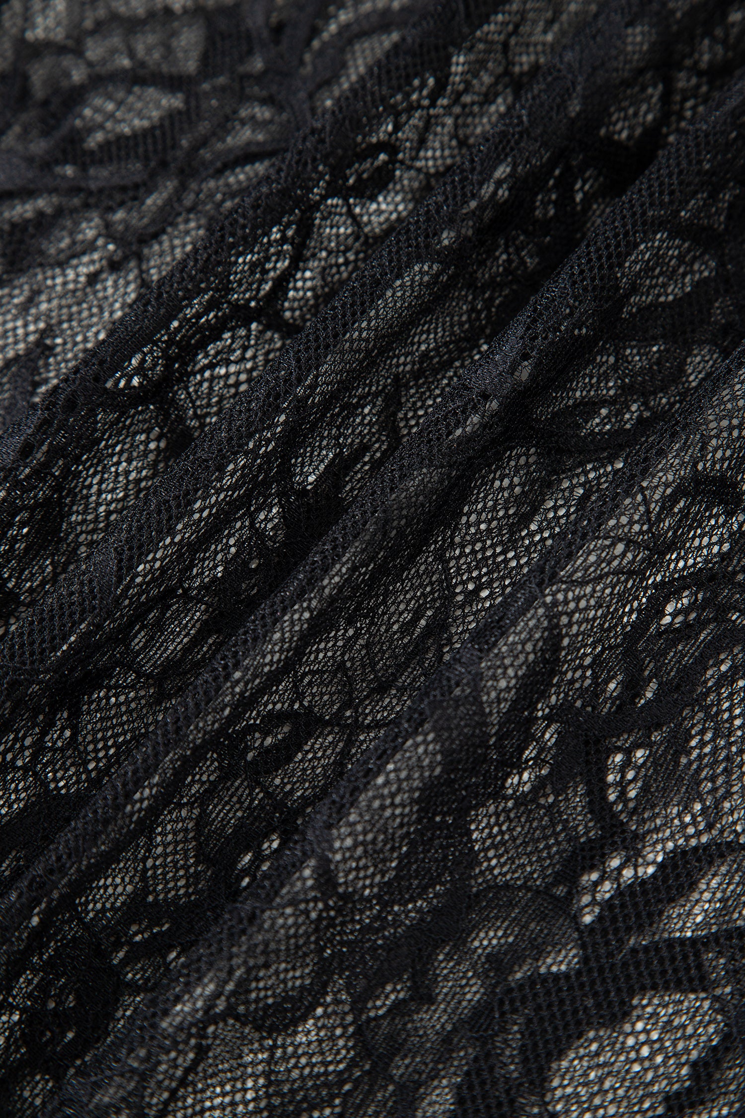Sleeveless Sheer Floral Lace Patchwork Maxi Dress