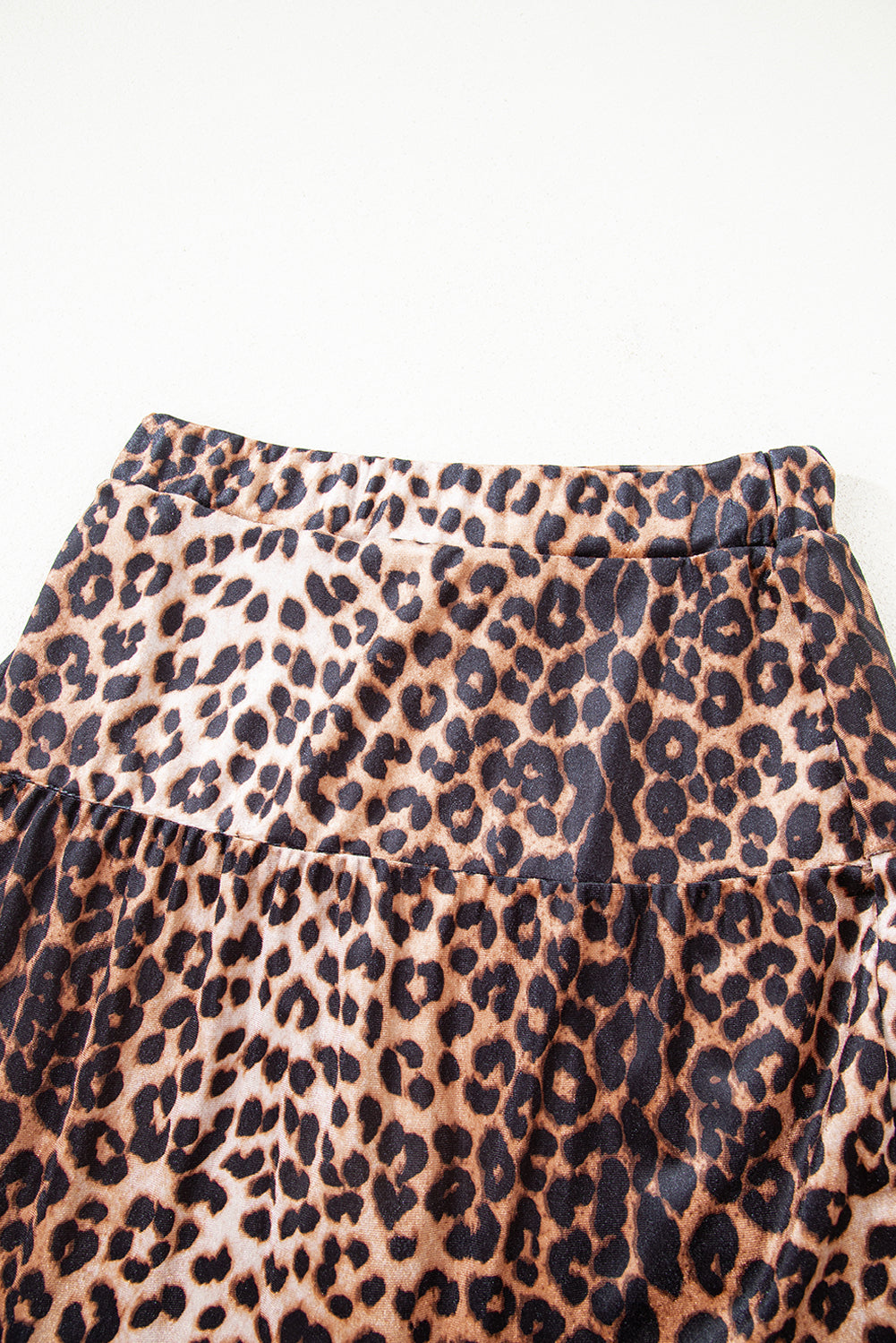 Leopard Tiered Tiered Mini Skirt - eAura