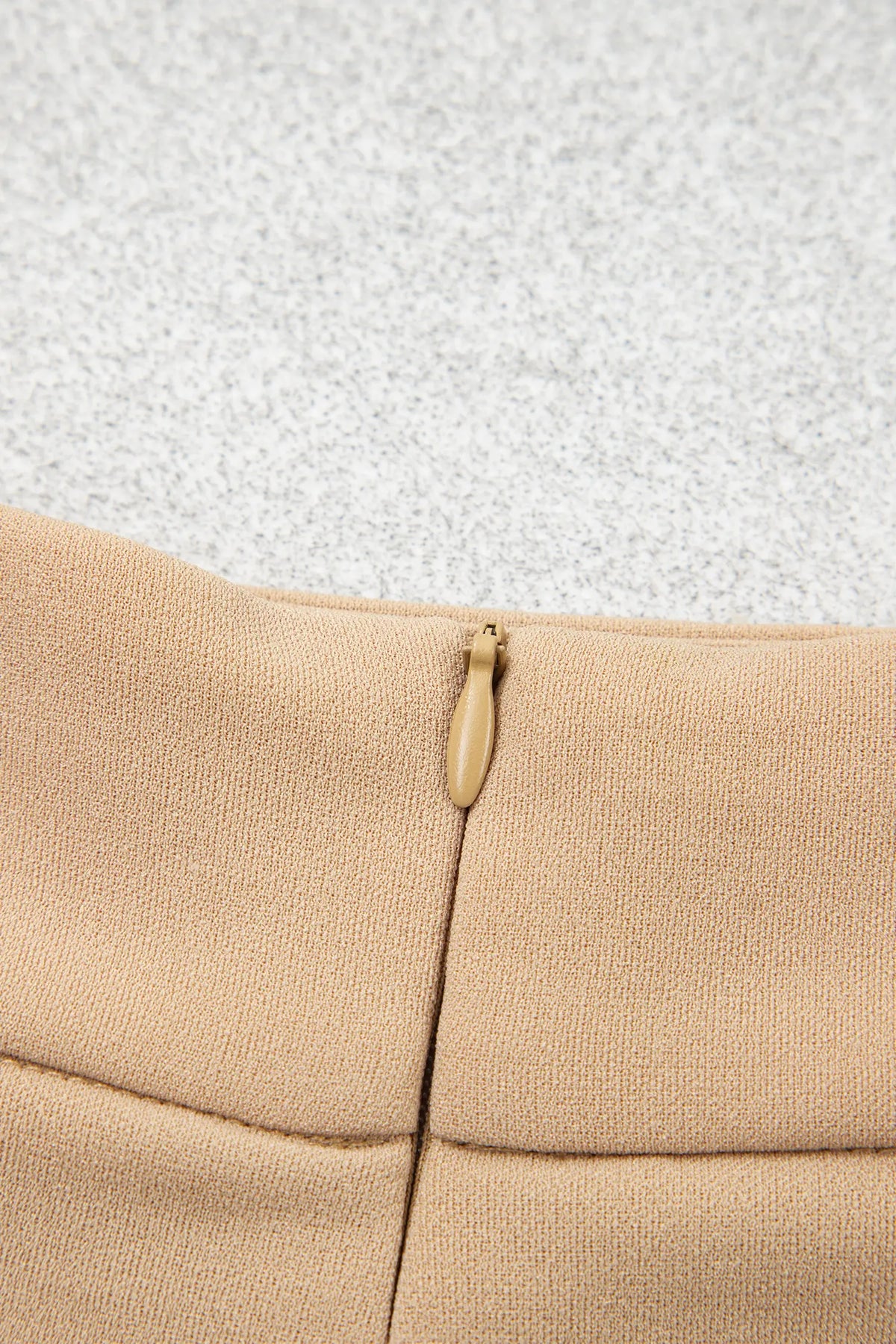 High Waist Full Length Regular Fit Pants – Parchment