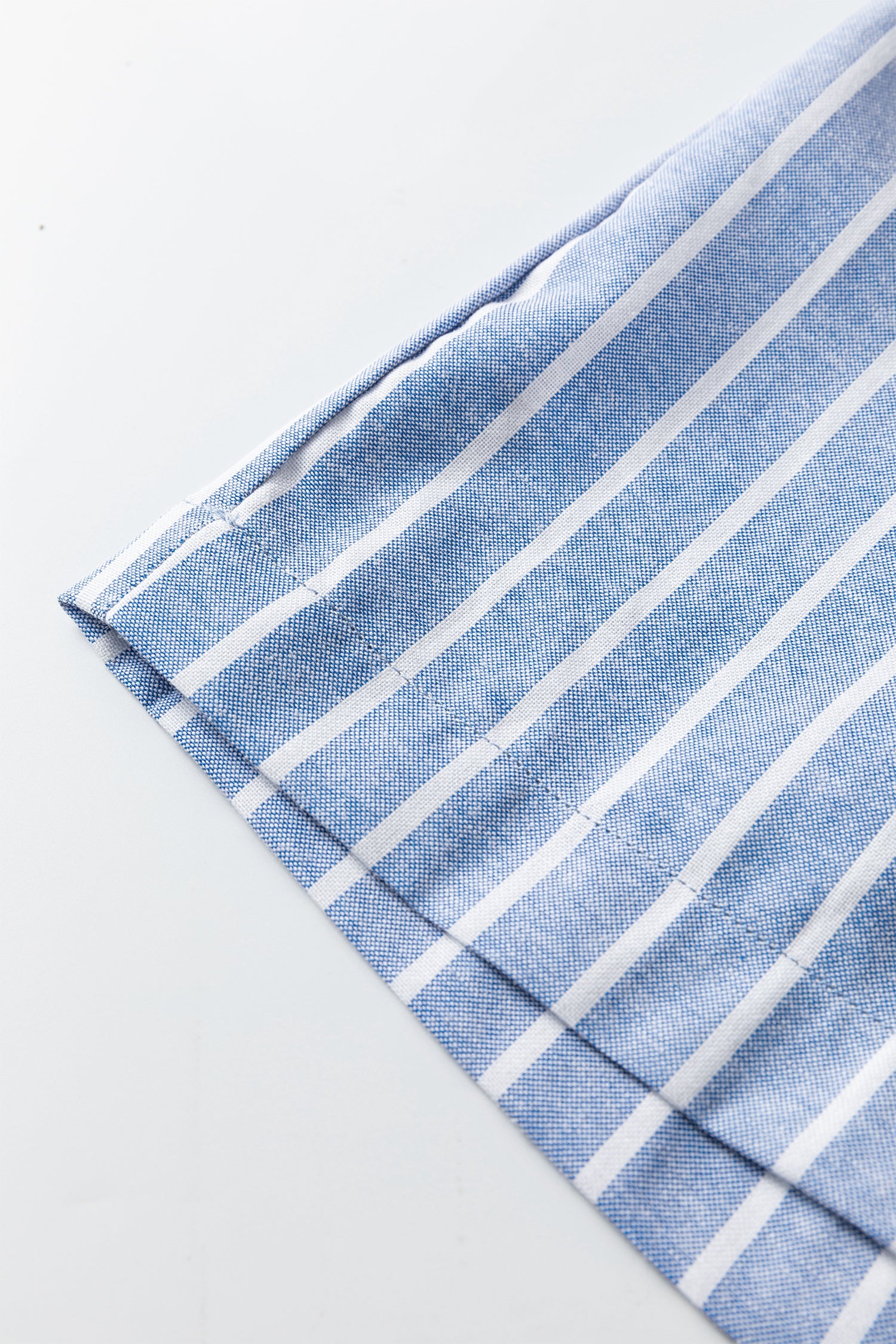 Stripe Buttoned Detail Loose Casual Pants - Bottoms/Pants & Culotte