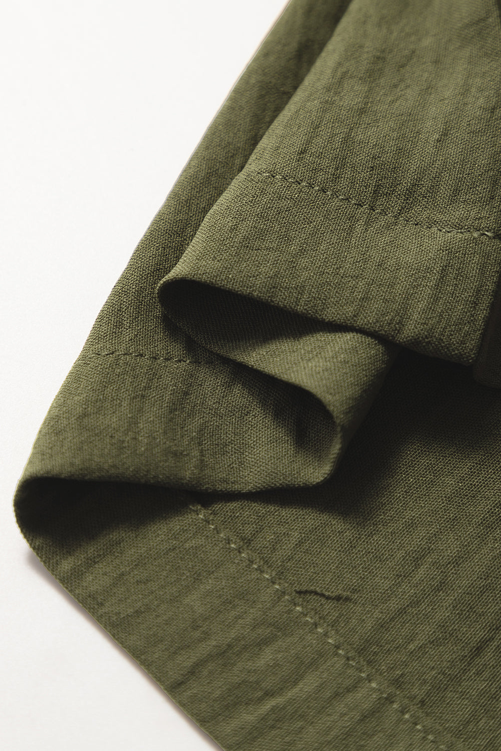 Jungle Green Solid Colour Buttoned Straight Leg Overall eAura