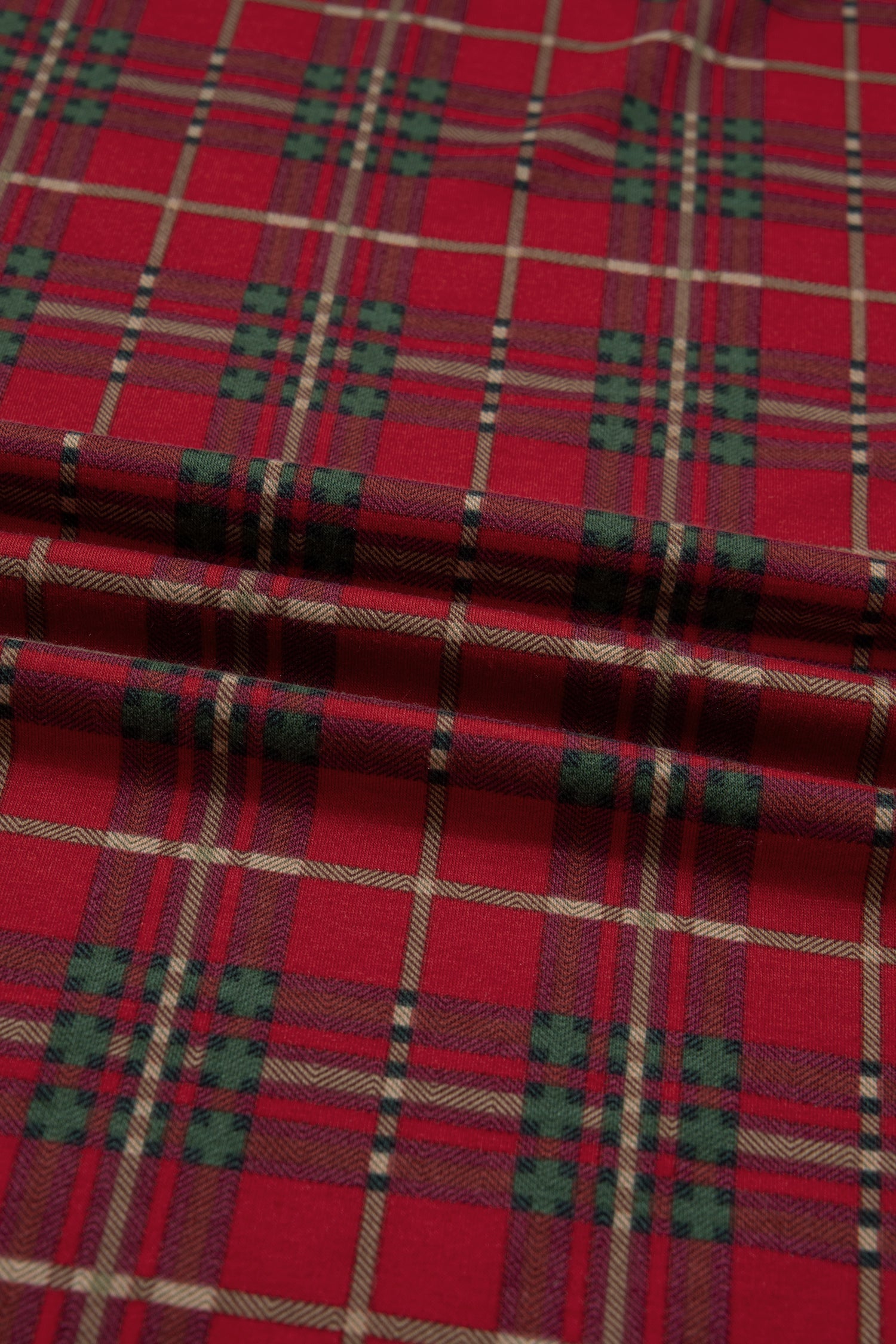 Plus Size Plaid Short Sleeve Shirt Pyjama Set - eAura