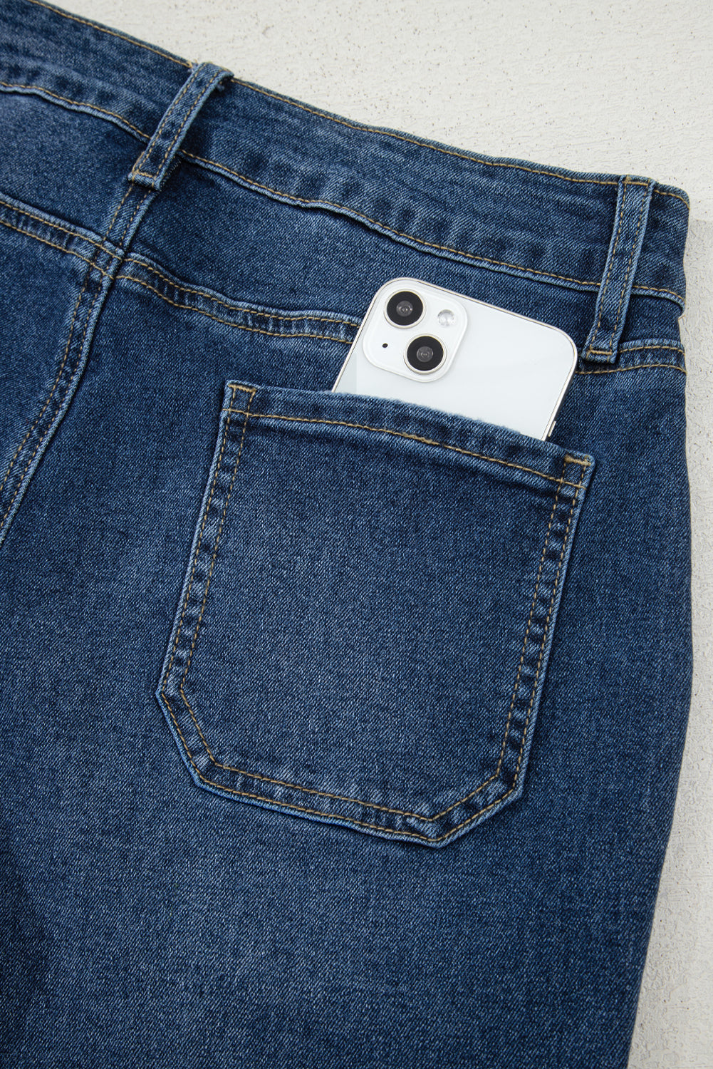 Ashleigh Blue Cropped High Rise Wide Leg Jeans Dear-Lover Dropshipping