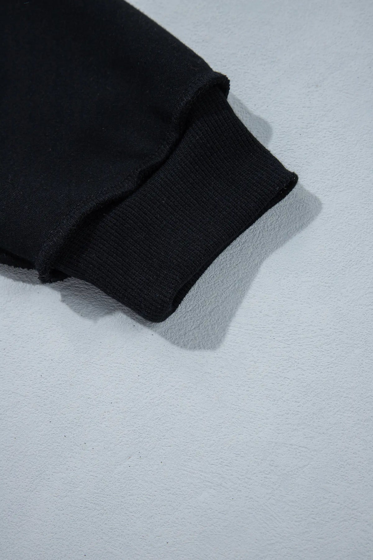 Oversize Drop Shoulder Reversible Mock Neck Sweatshirt