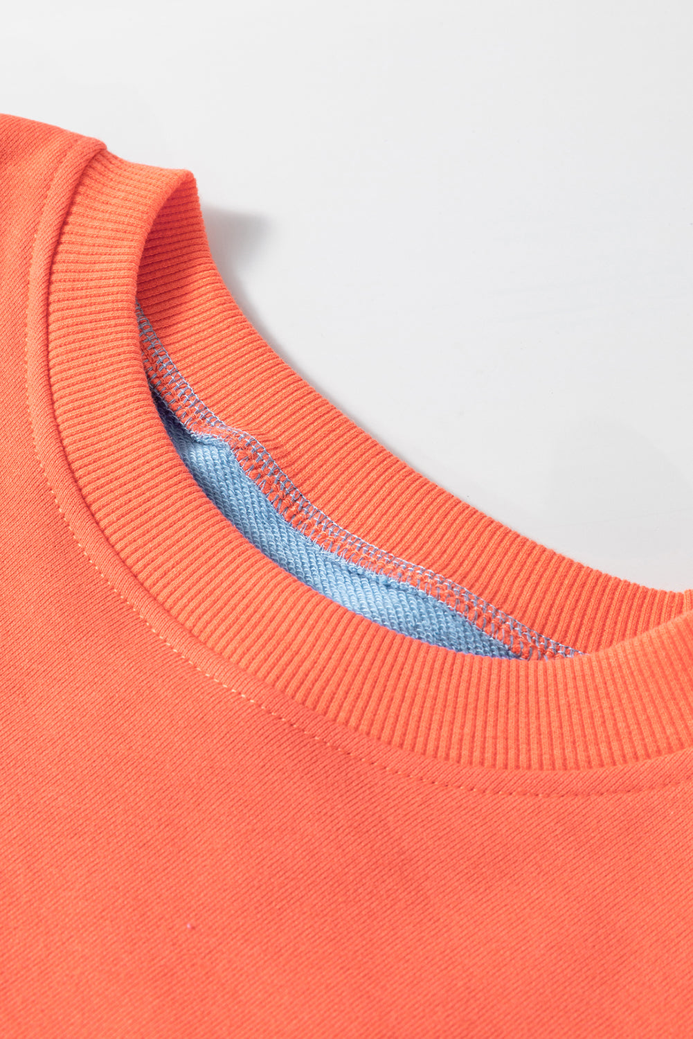 Shop Colourblock Patchwork Drop Shoulder Sweatshirt at eAura