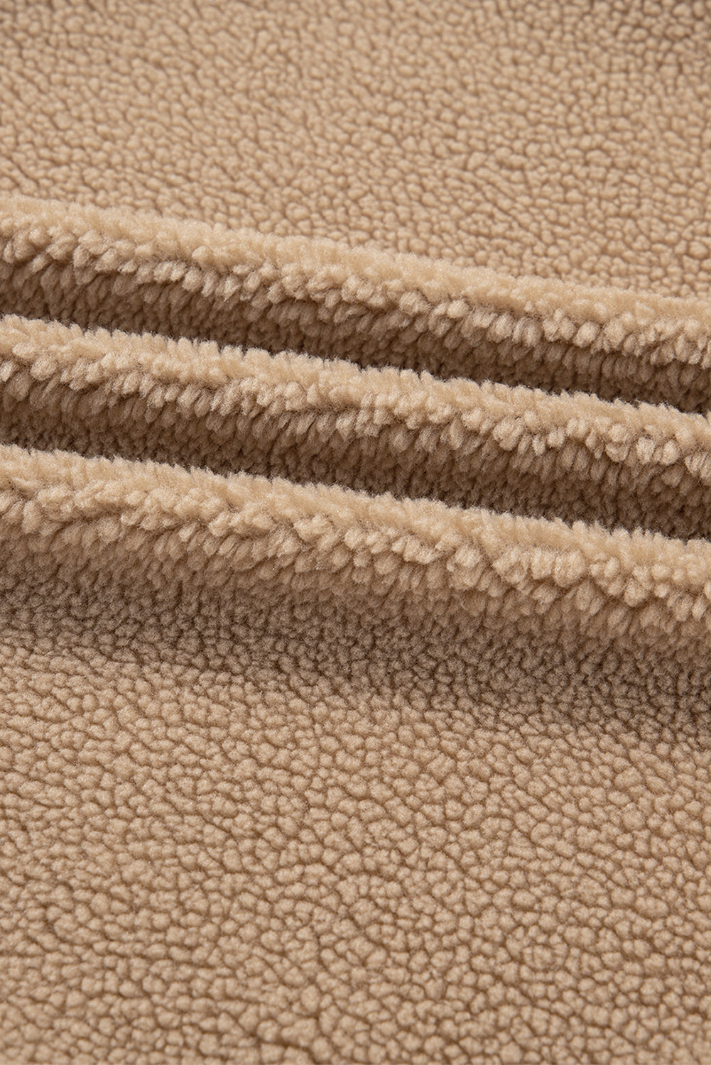 Casual Leopard Print Accent Plush Jacket with Pockets - eAura