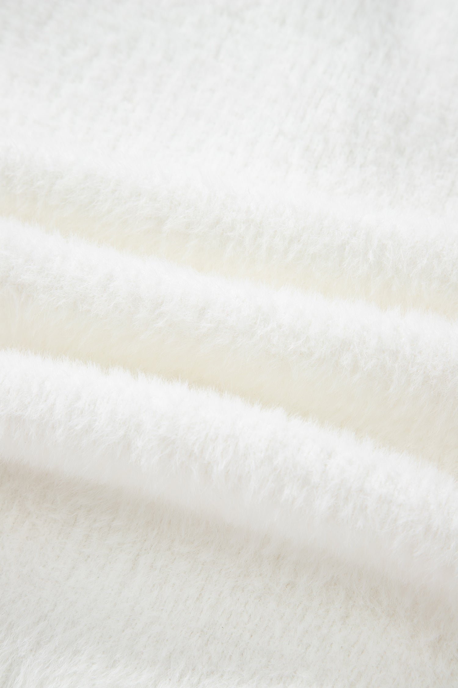 Fuzzy Buttoned Front Midi Cardigan - eAura