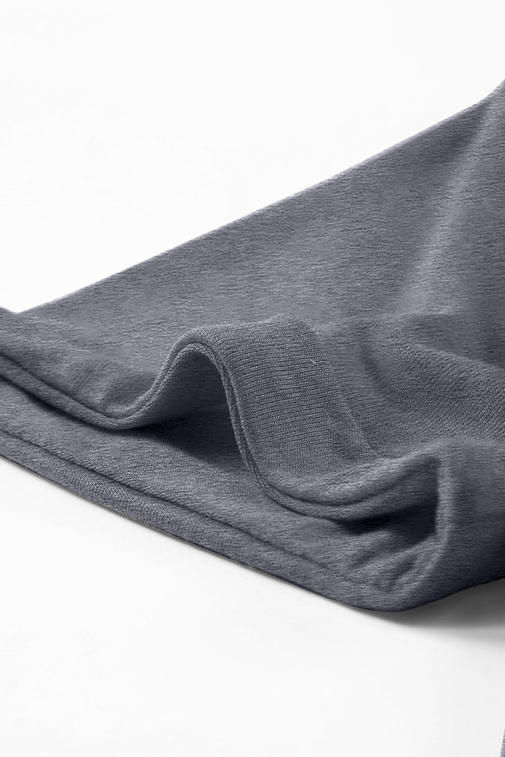 Casual Plain Crew Neck Tee T-Shirt
