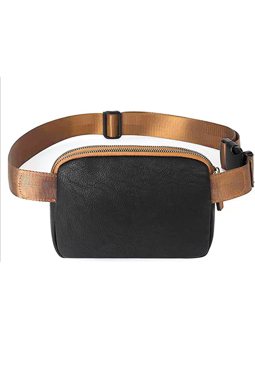 White Adjustable Strap Mini PU Leather Crossbody Bag BB Fashion Outlet