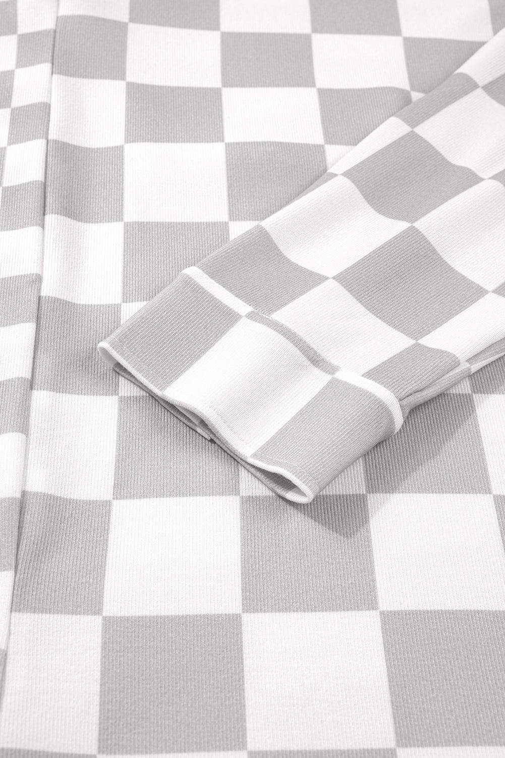 Checkered Buttoned Down Casual Jacket - eAura