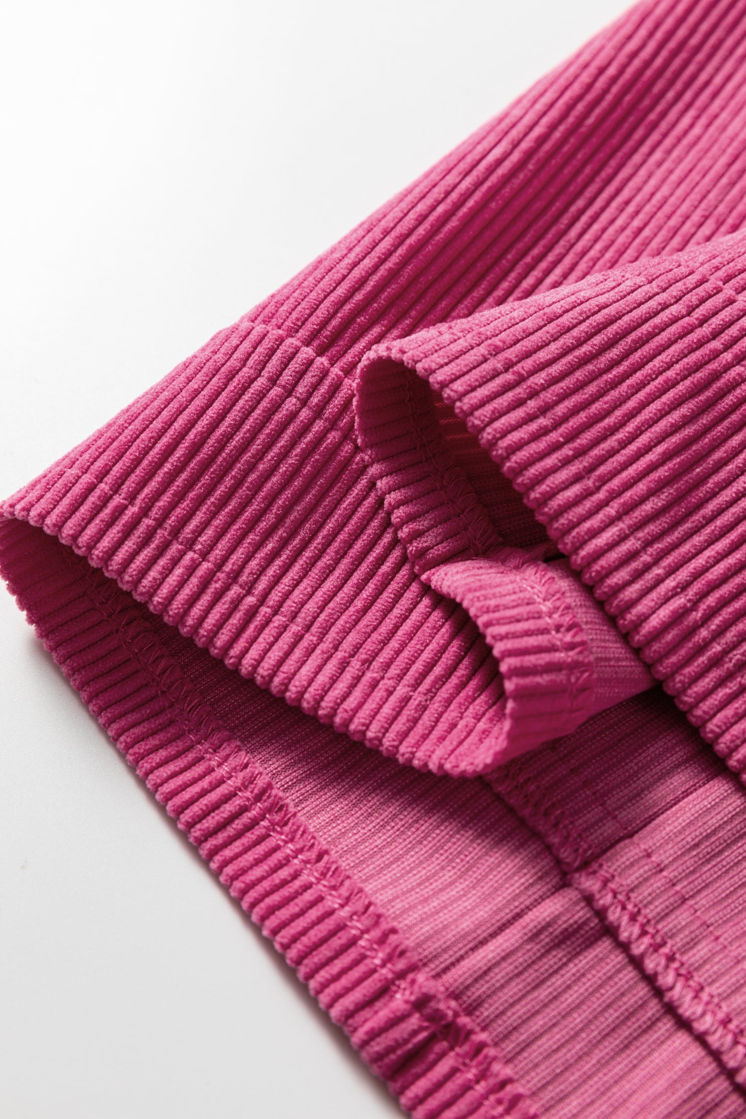 Soft Corduroy Sleeveless Mini Dress With Patched Pockets - eAura