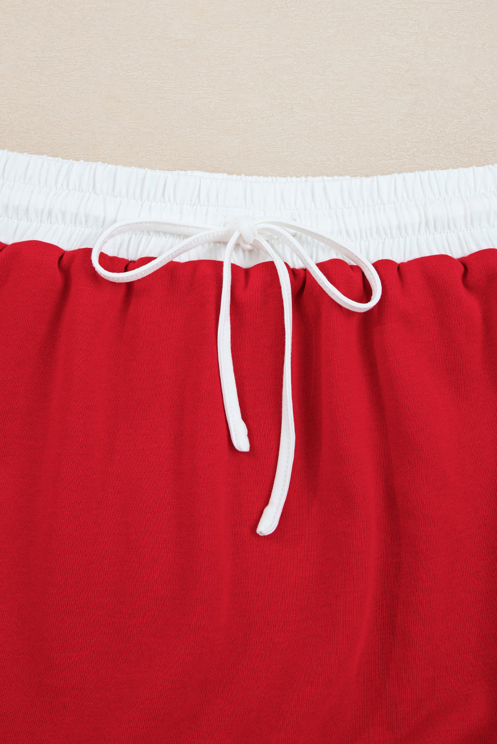 Varsity Stripe Detail Drop Shoulder Pullover Mini Skort Co-ord Set - eAura