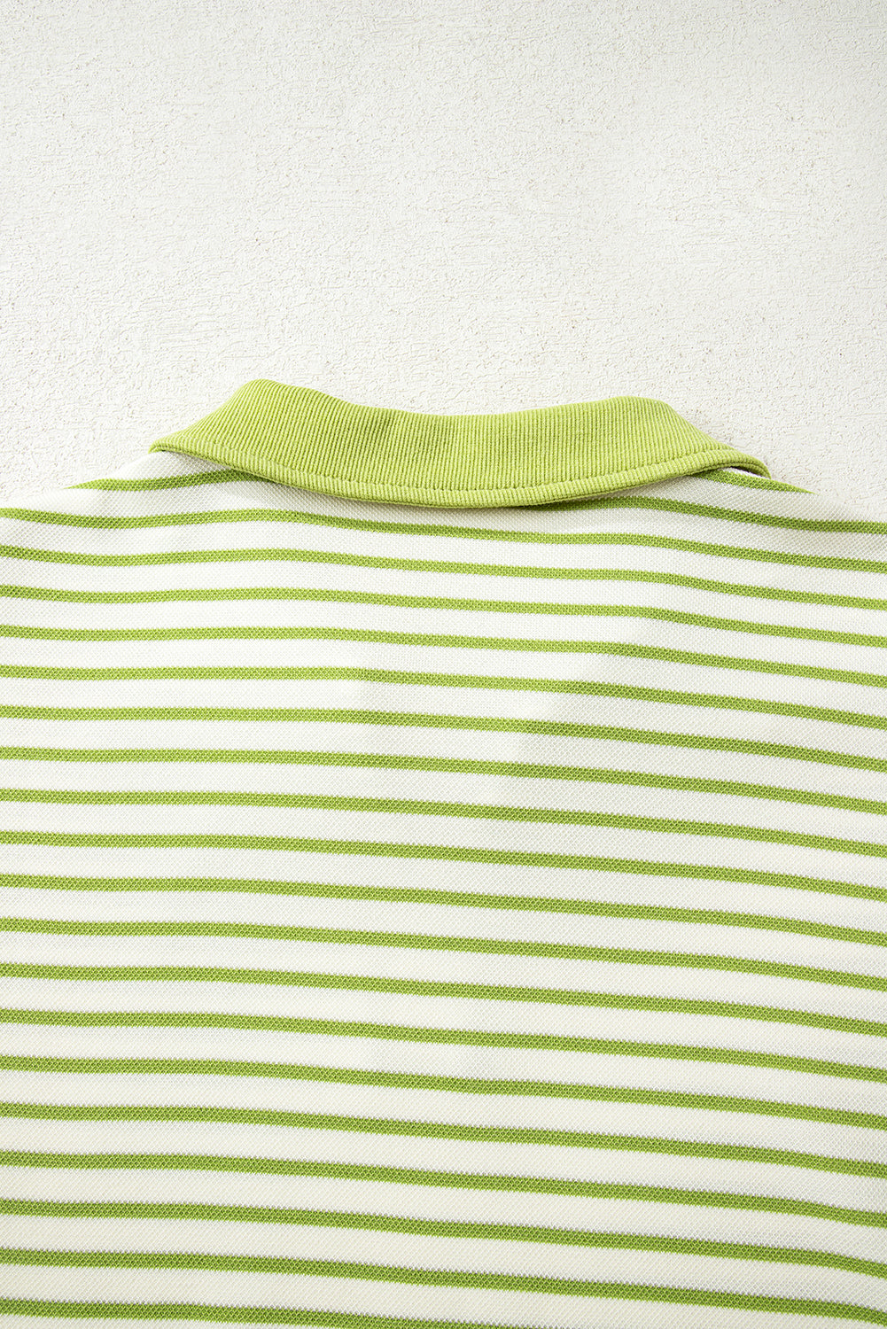 Stripe Collared V-Neck Drop Shoulder Pullover and Skort 2pcs Co-ord Dear-Lover Dropshipping