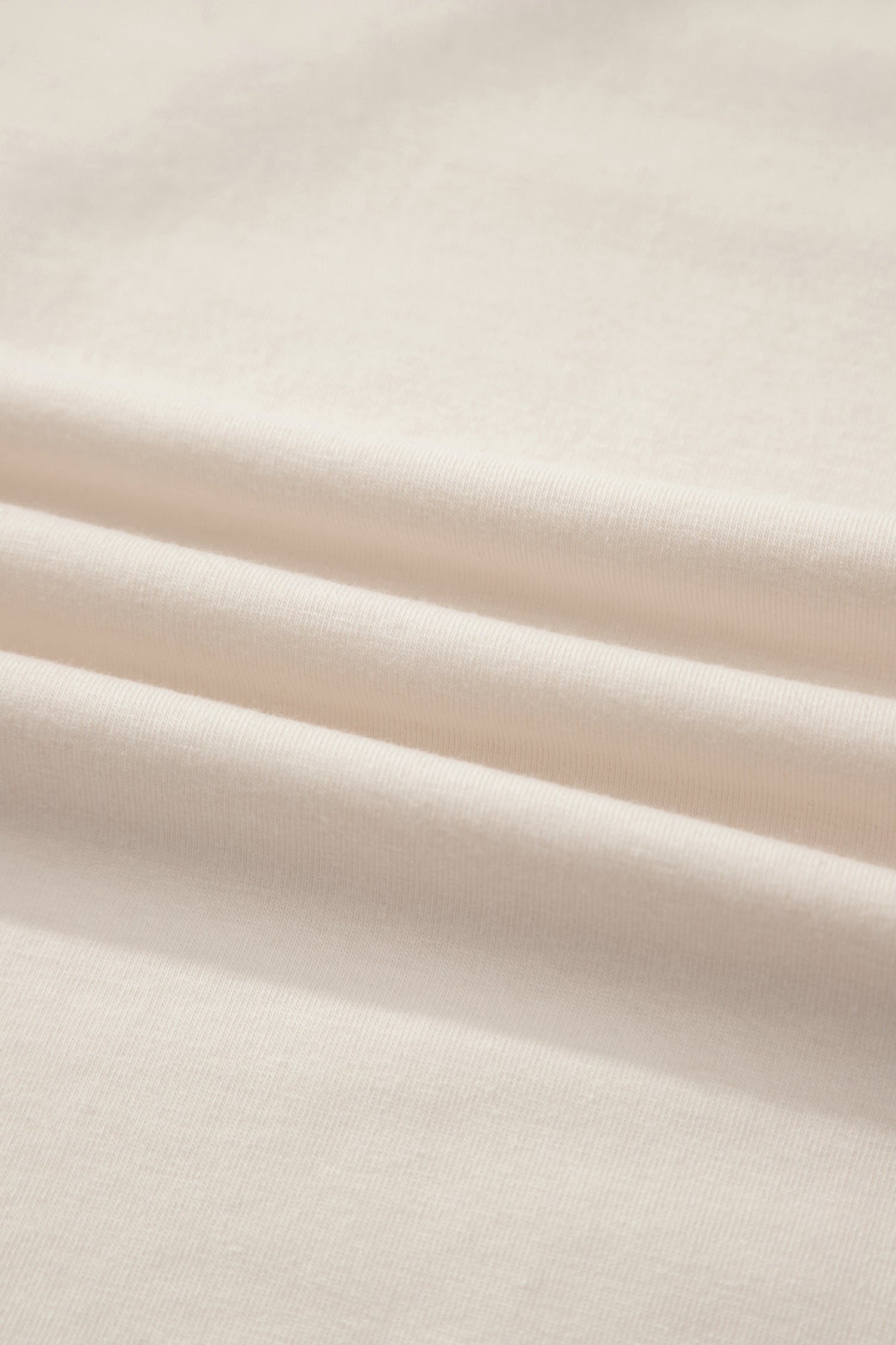 White Loose Knit Vintage Flag Bow Patched T-Shirt