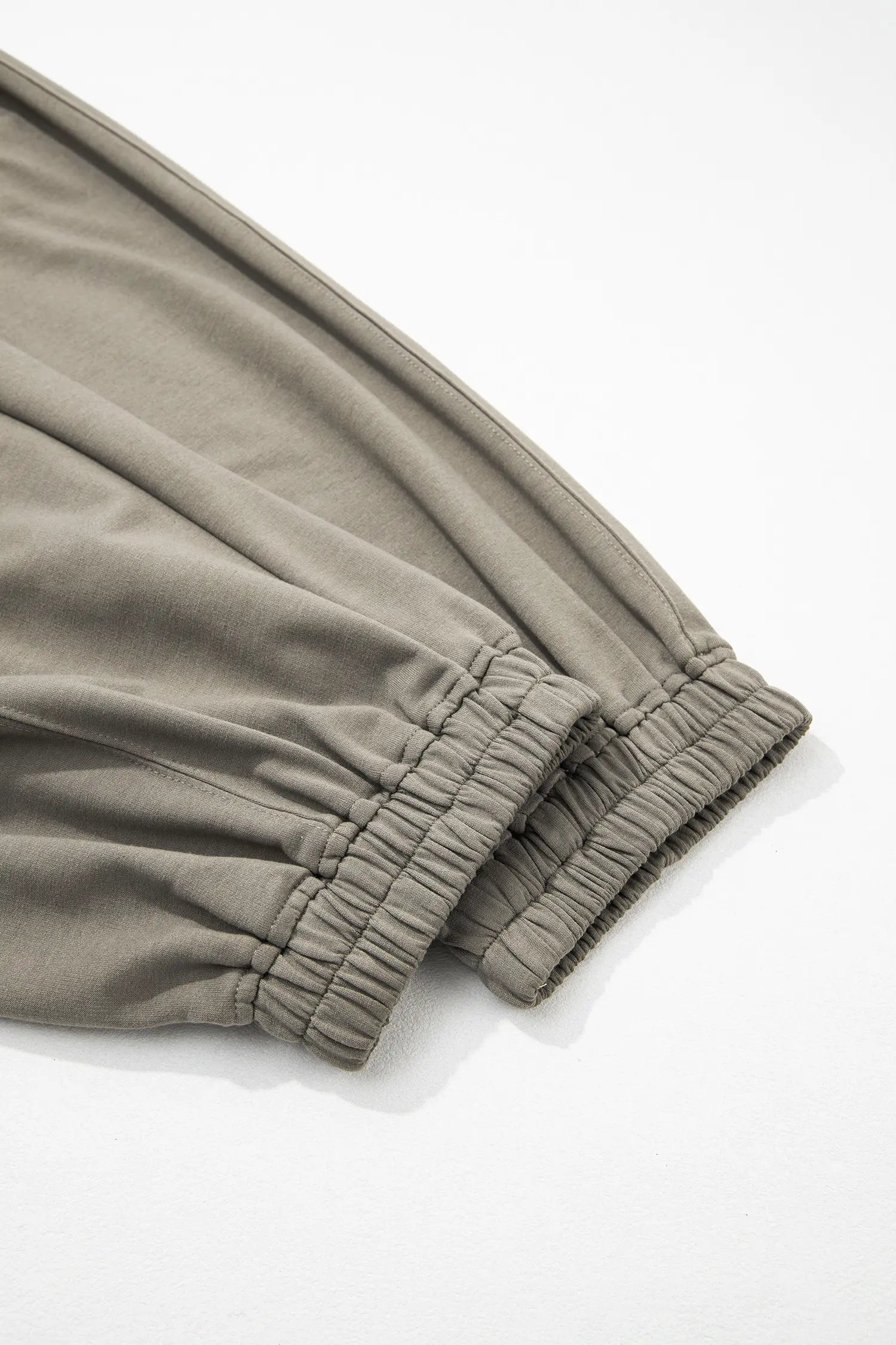 Seagrass Elastic Waist Drawstring Wide Leg Full Length Pants