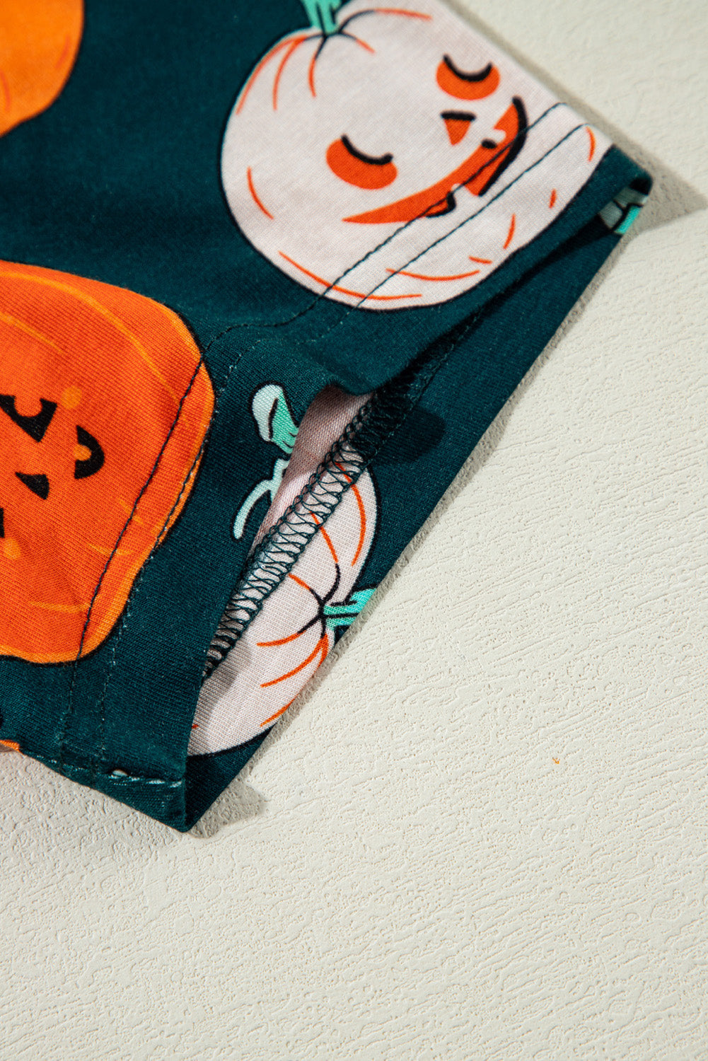 Halloween Pattern Short Sleeve Shirt Pyjama Set eAura