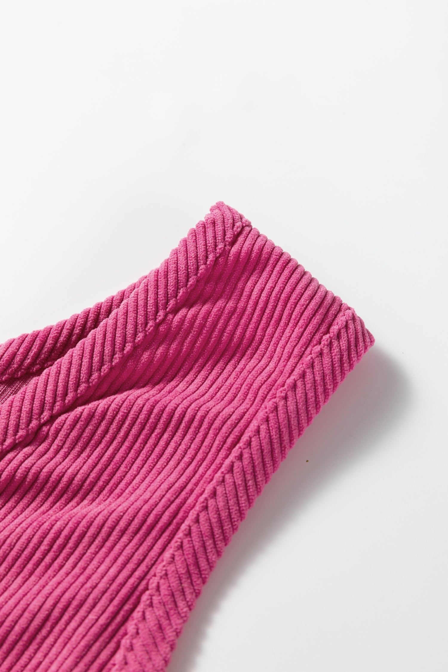 Soft Corduroy Sleeveless Mini Dress With Patched Pockets - eAura