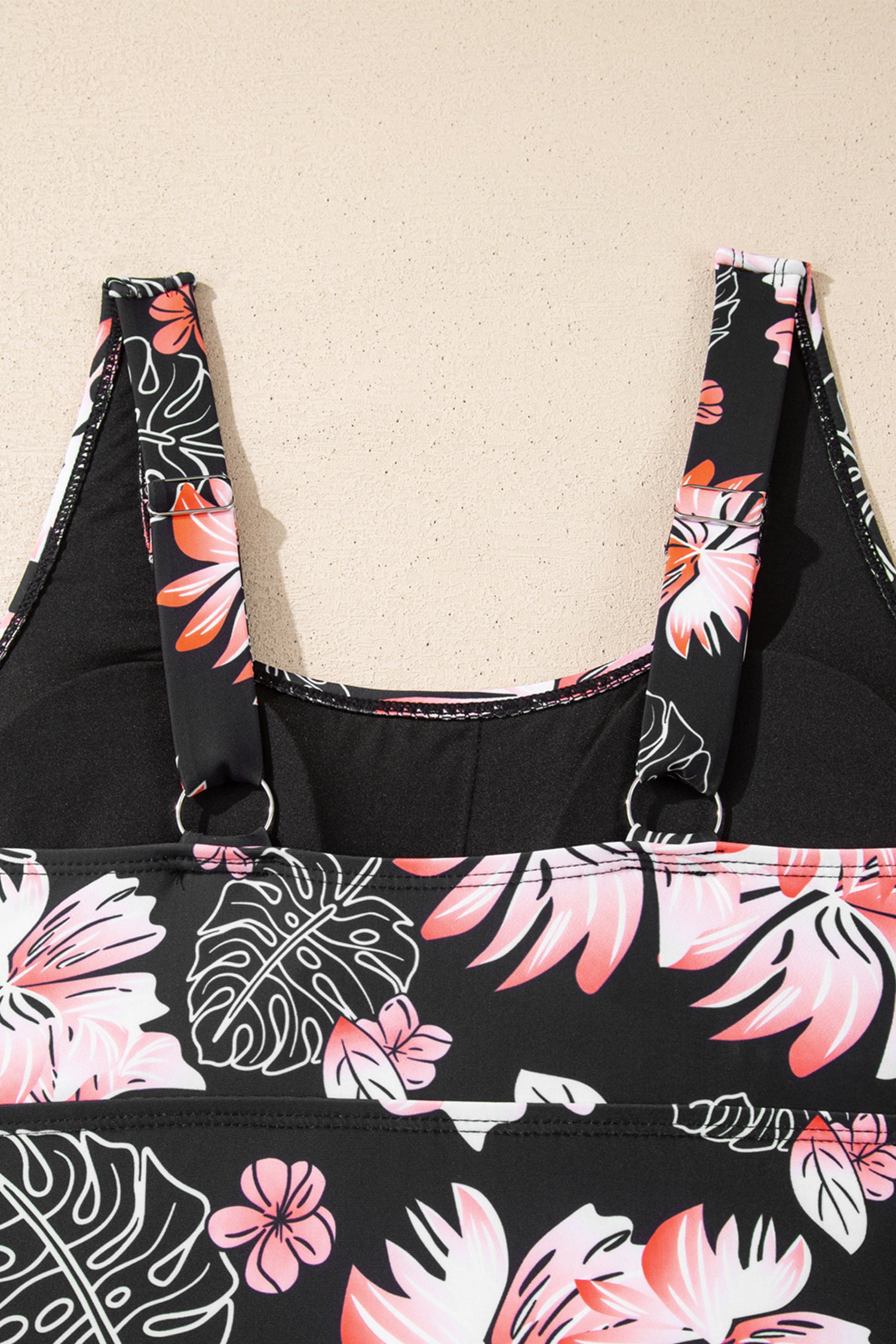 Scoop Neck Adjustable Tankini and Matching Skort Swimsuit