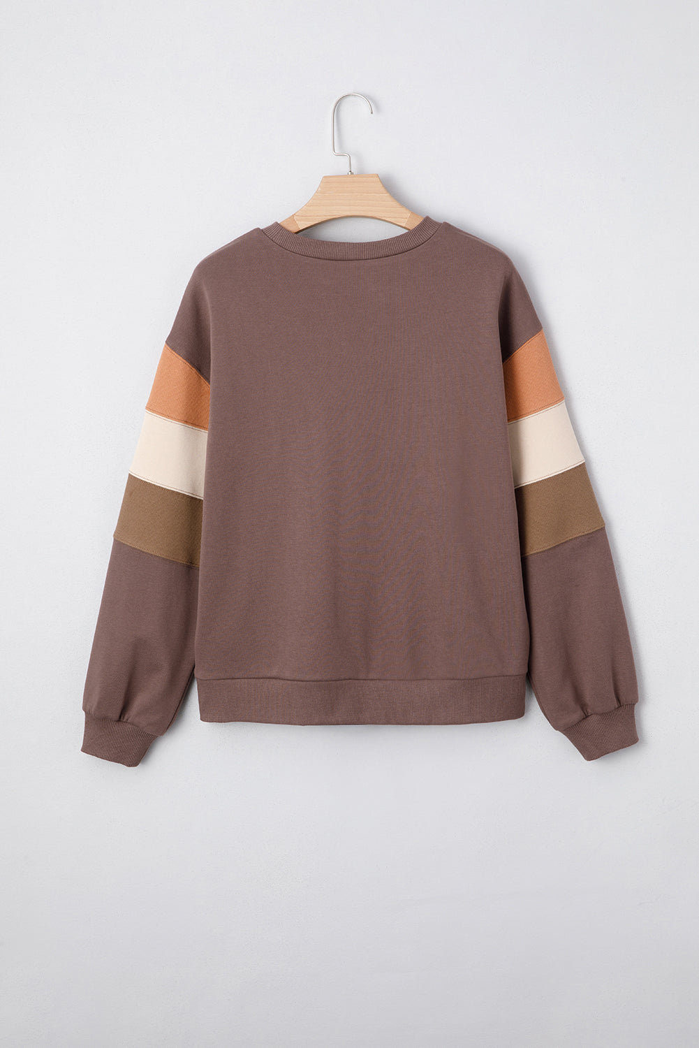 Drop Shoulder Pullover Casual Sweatshirt - eAura