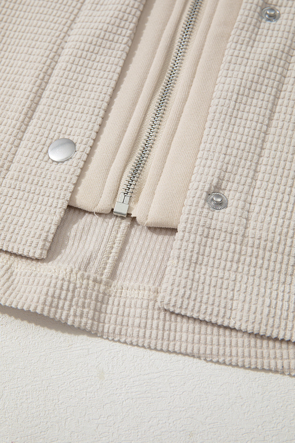 Textured Hooded Jacket - eAura