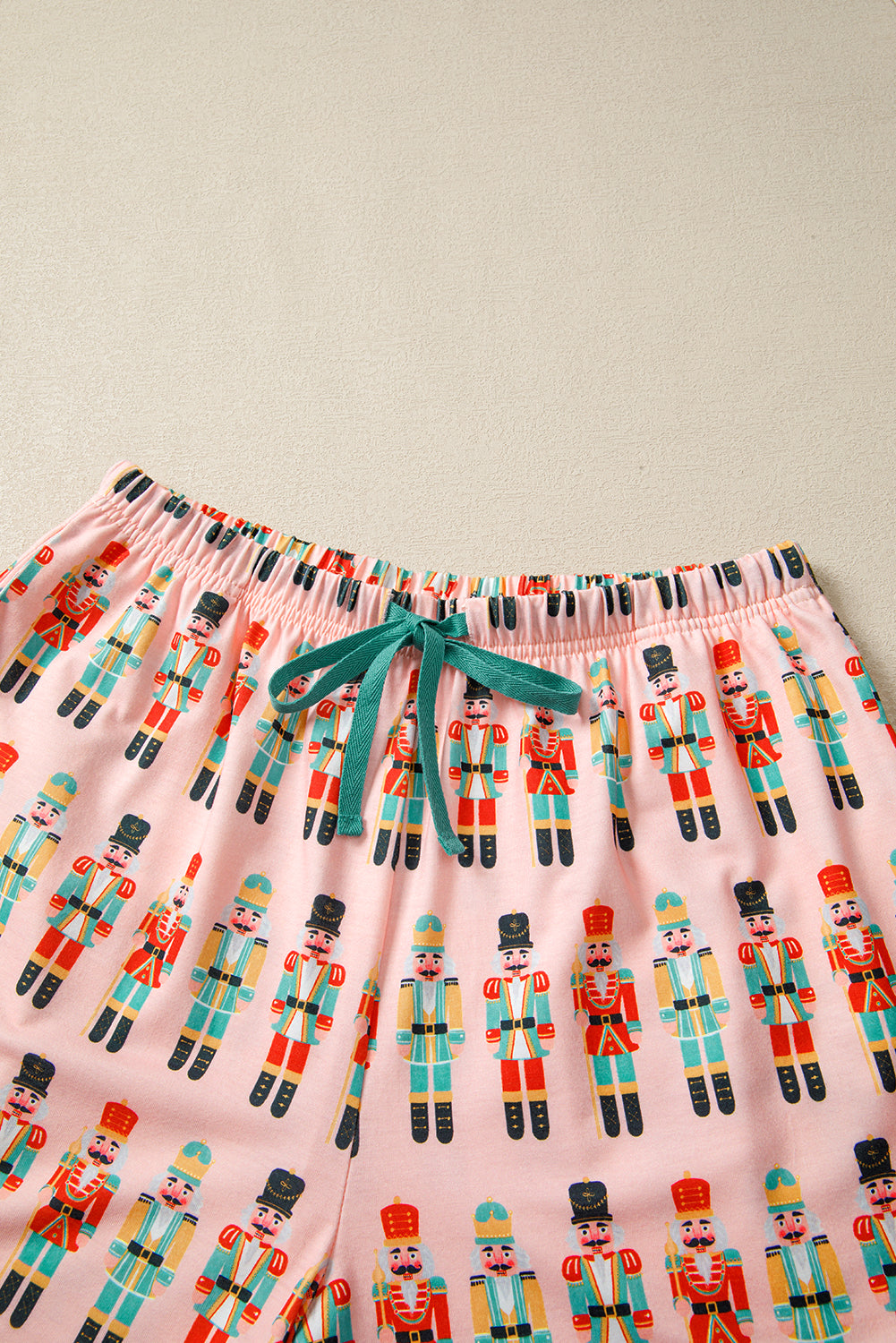 Pink Nutcracker Long Sleeve Button Up and Shorts Pyjamas - eAura