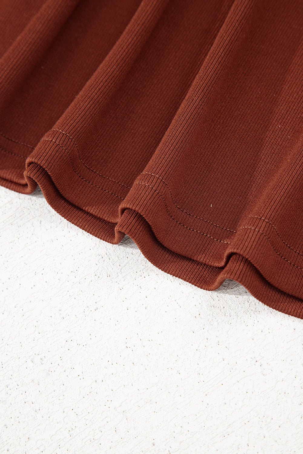 Rib Long Sleeve Mini Dress - eAura