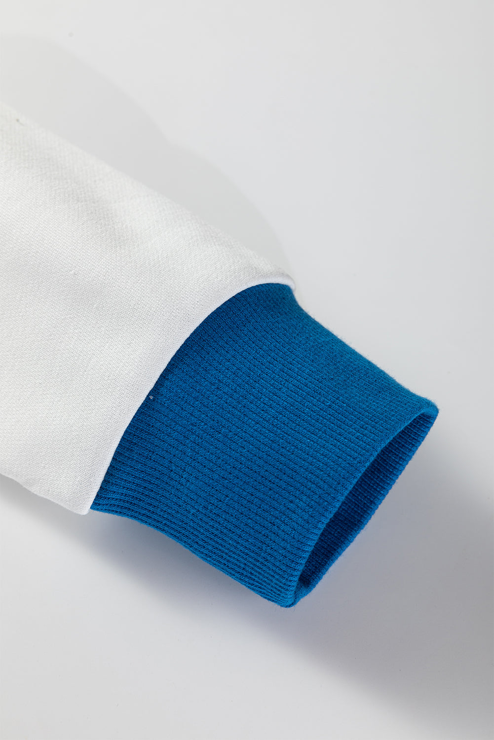 GAME DAY Letter Graphic Varsity Striped Baggy Sweatshirt - eAura