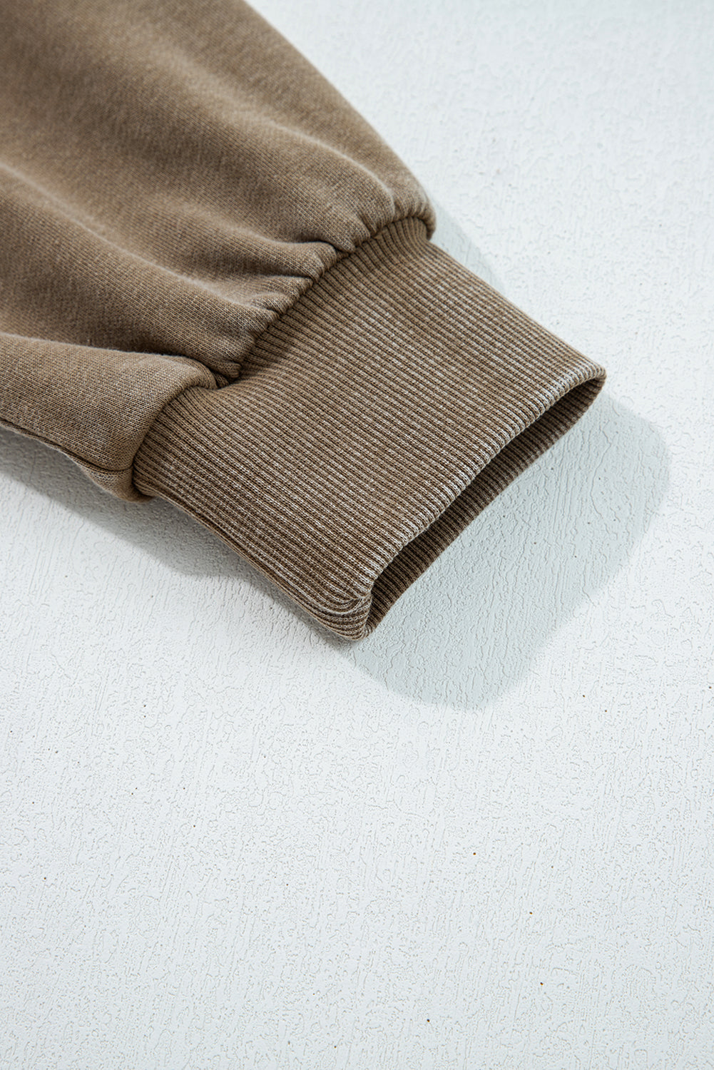 Half Zip Kangaroo Pocket Mineral Wash Baggy Hoodie - Tops/Sweatshirts & Hoodies