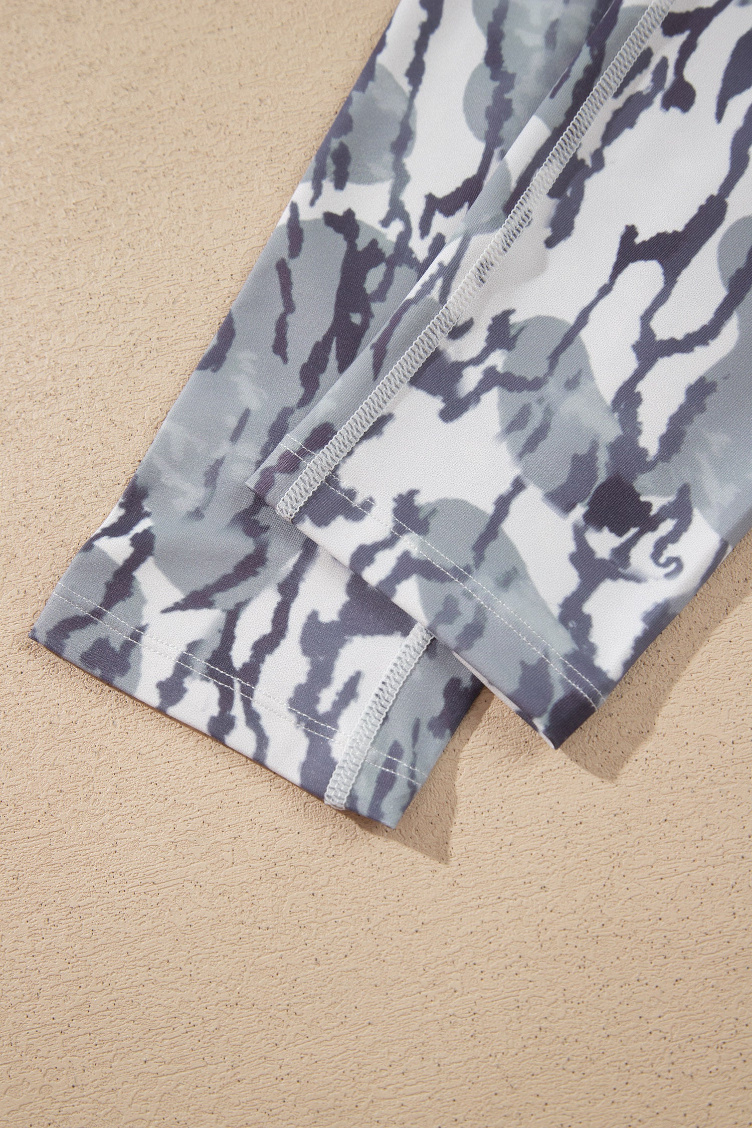 Camouflage Pattern High Waist Leggings – Multicolour