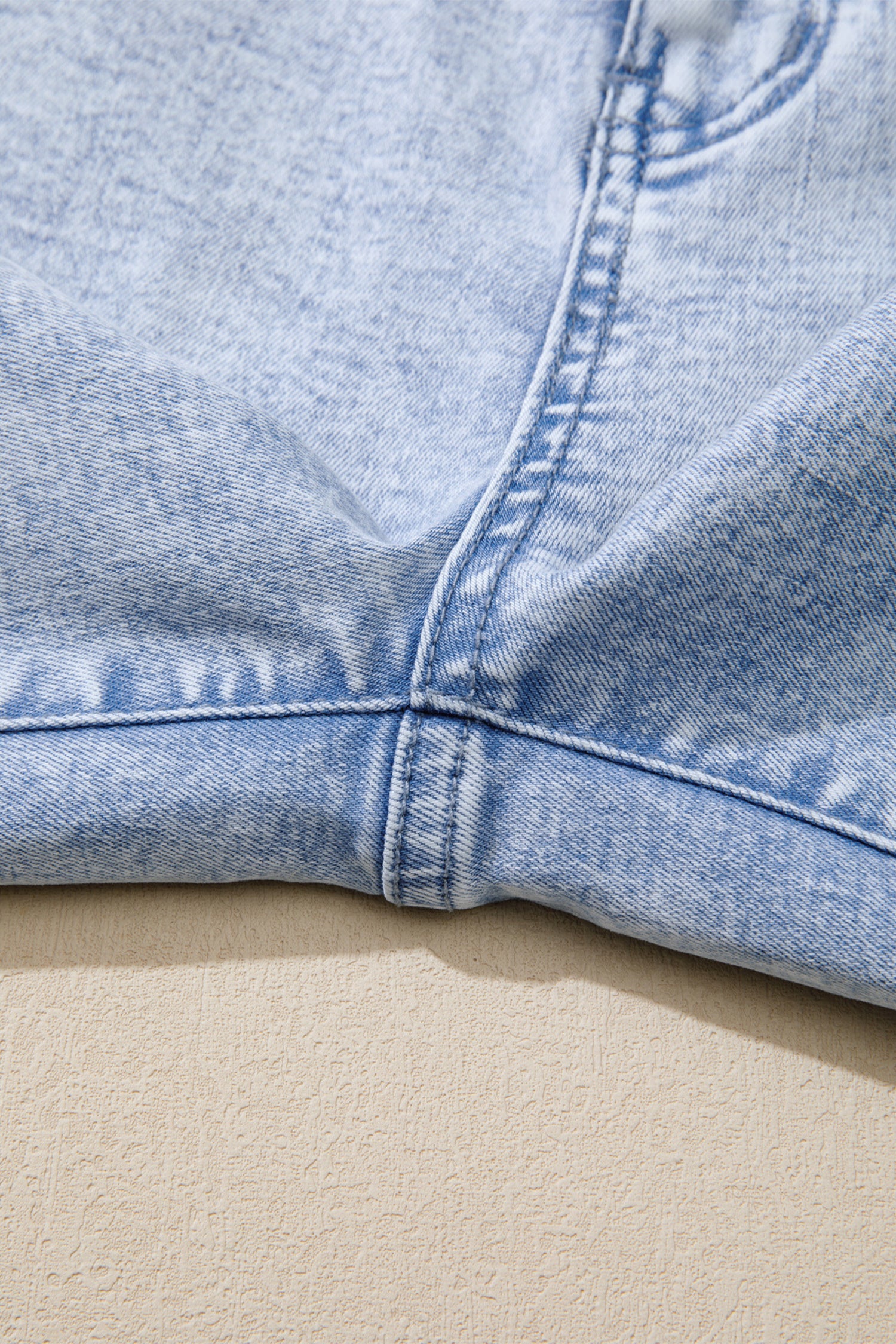 Beau Light Washed Pull On Barrel Jeans – Blue