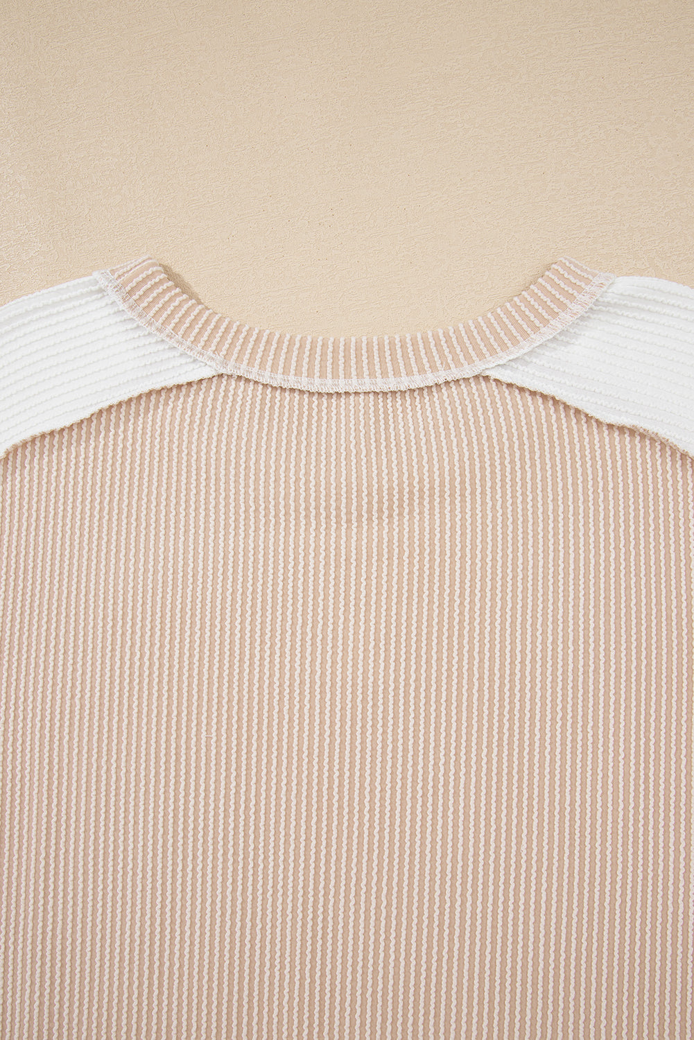 Rib Hi Low Plus Size Short Sleeve Top BB Fashion Outlet