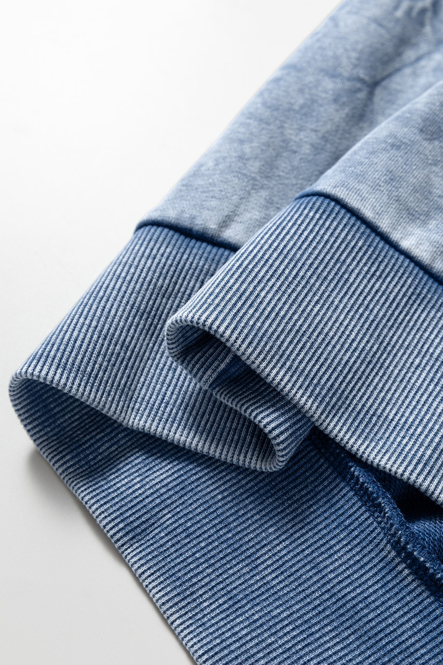 "Saved By Grace" Letter Embroidery Mineral Wash Loose Sweatshirt - eAura