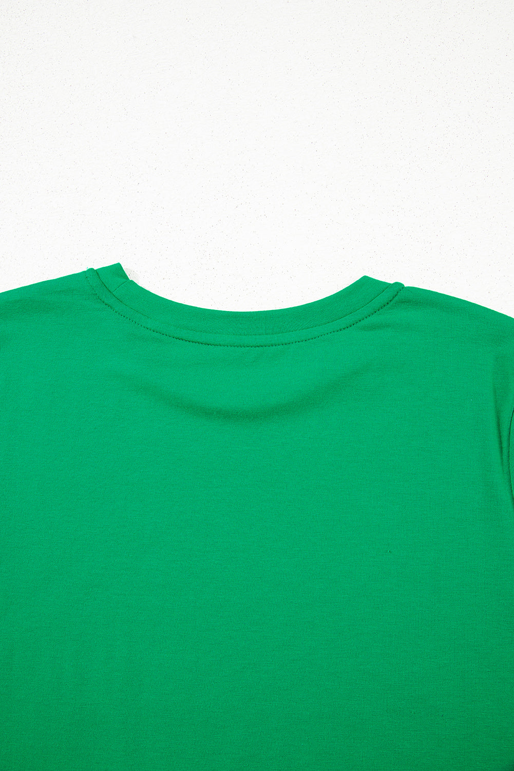 Casual Plain Crew Neck Tee T-Shirt
