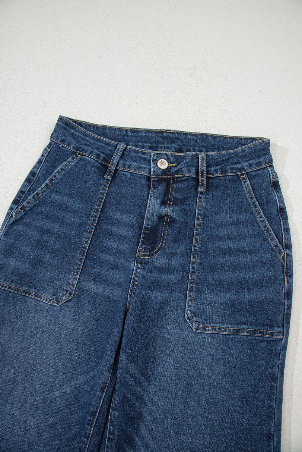 Ashleigh Blue Cropped High Rise Wide Leg Jeans Dear-Lover Dropshipping