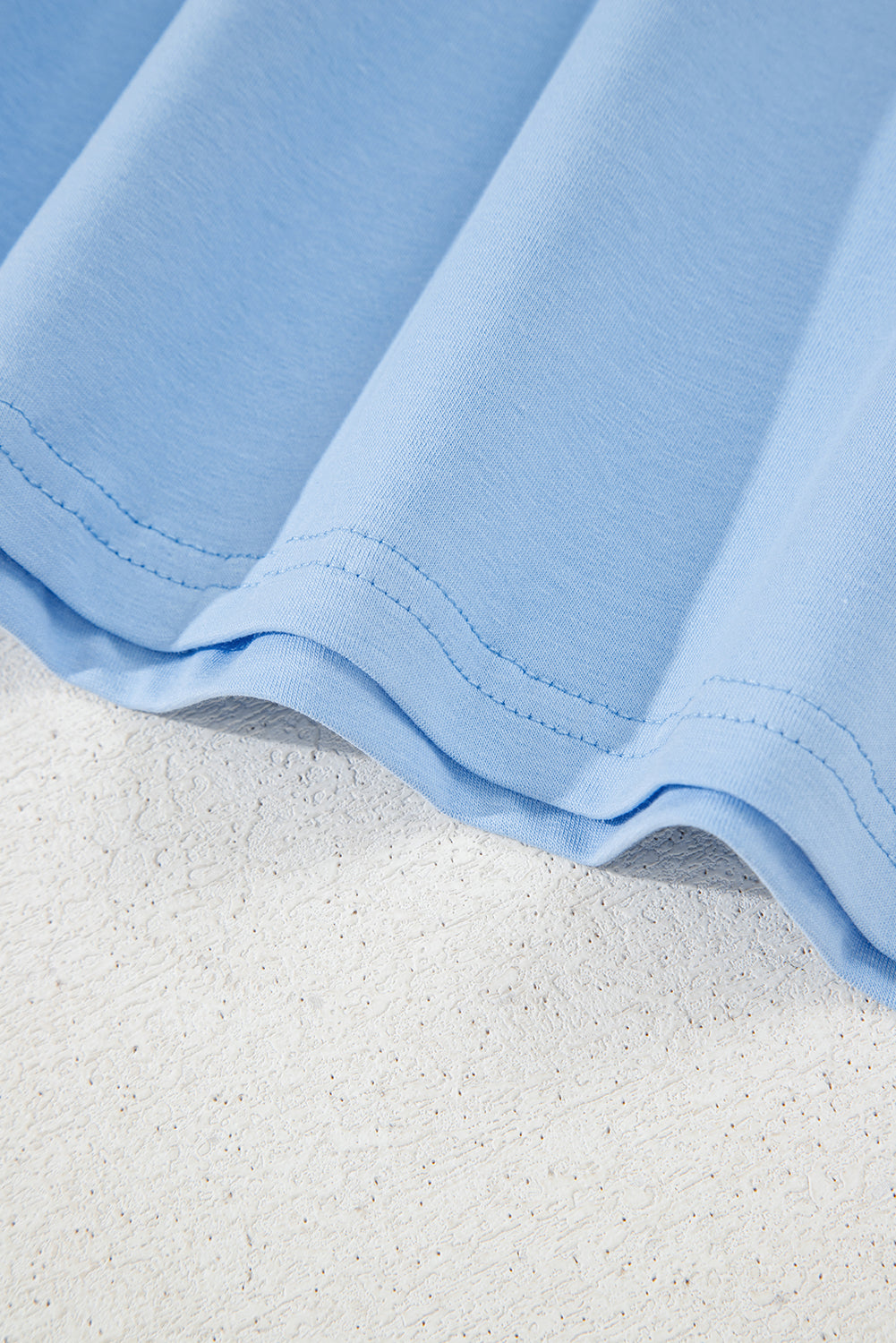 Myosotis Flag Bow Graphic Crewneck Tee eAura