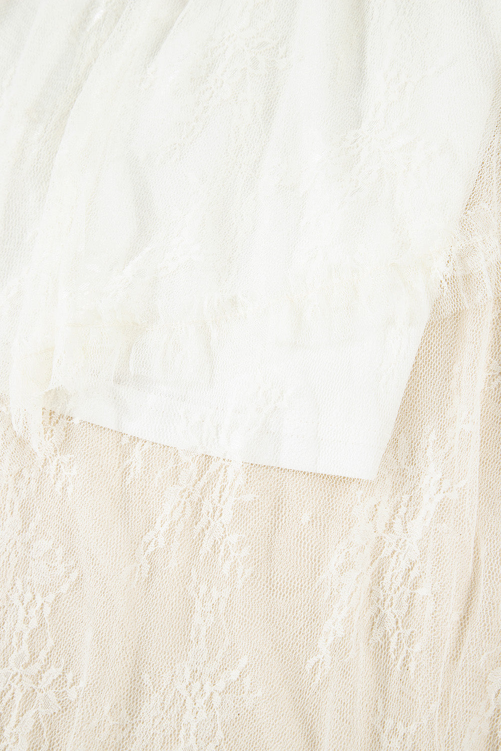 Lace Cascading Tiered High Waist Maxi Skirt - eAura