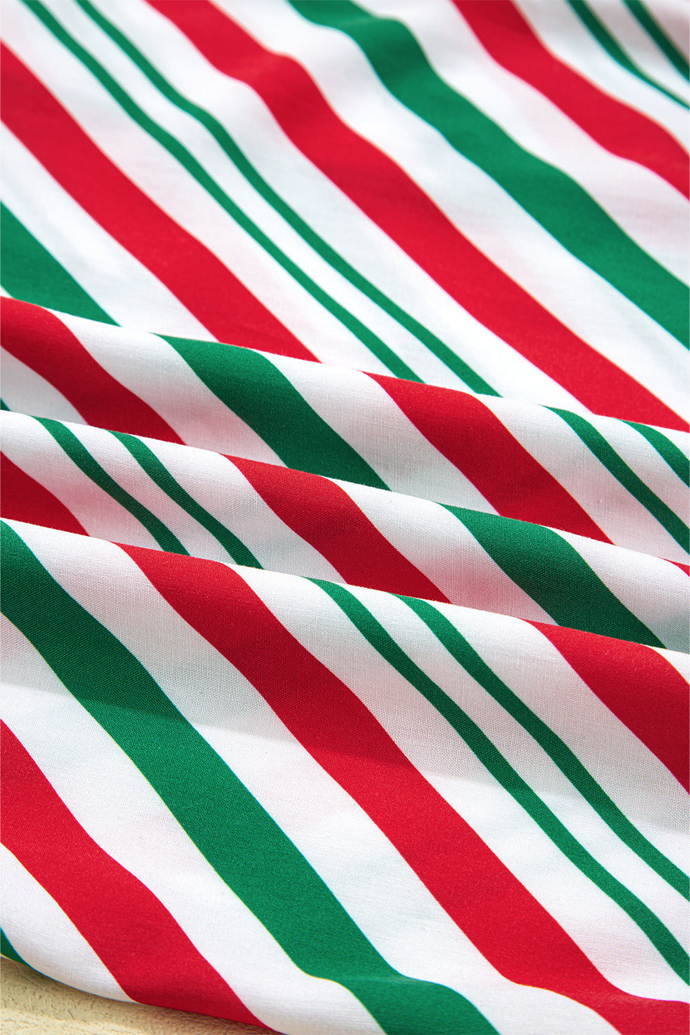 Green Stripe Christmas Pyjama Set - eAura