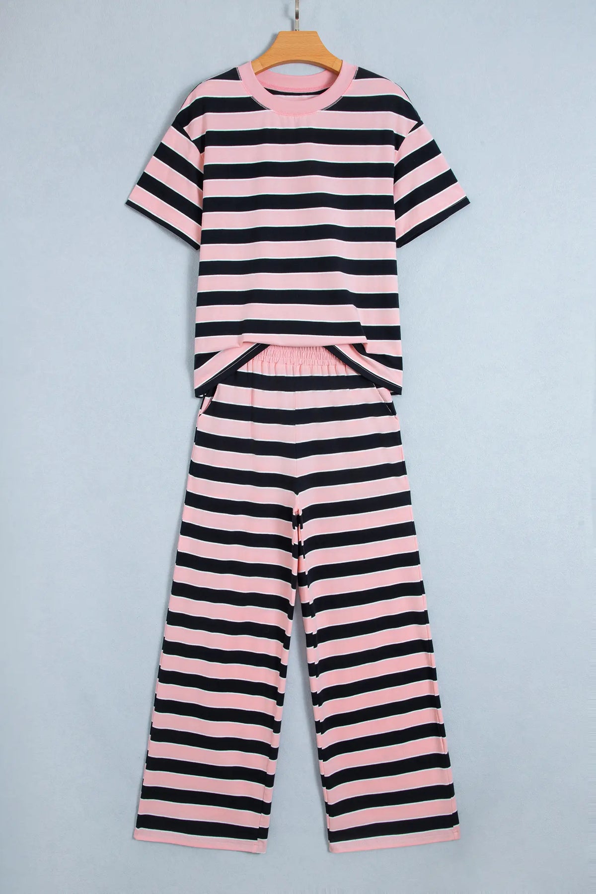 Two Piece Co-ord Set — Loose Tee and Trousers