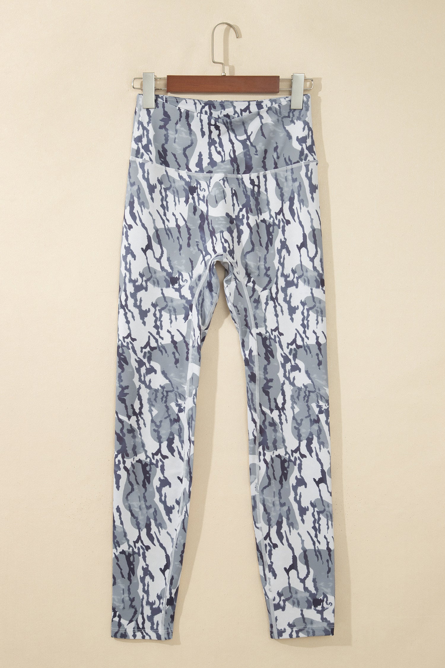 Camouflage Pattern High Waist Leggings – Multicolour