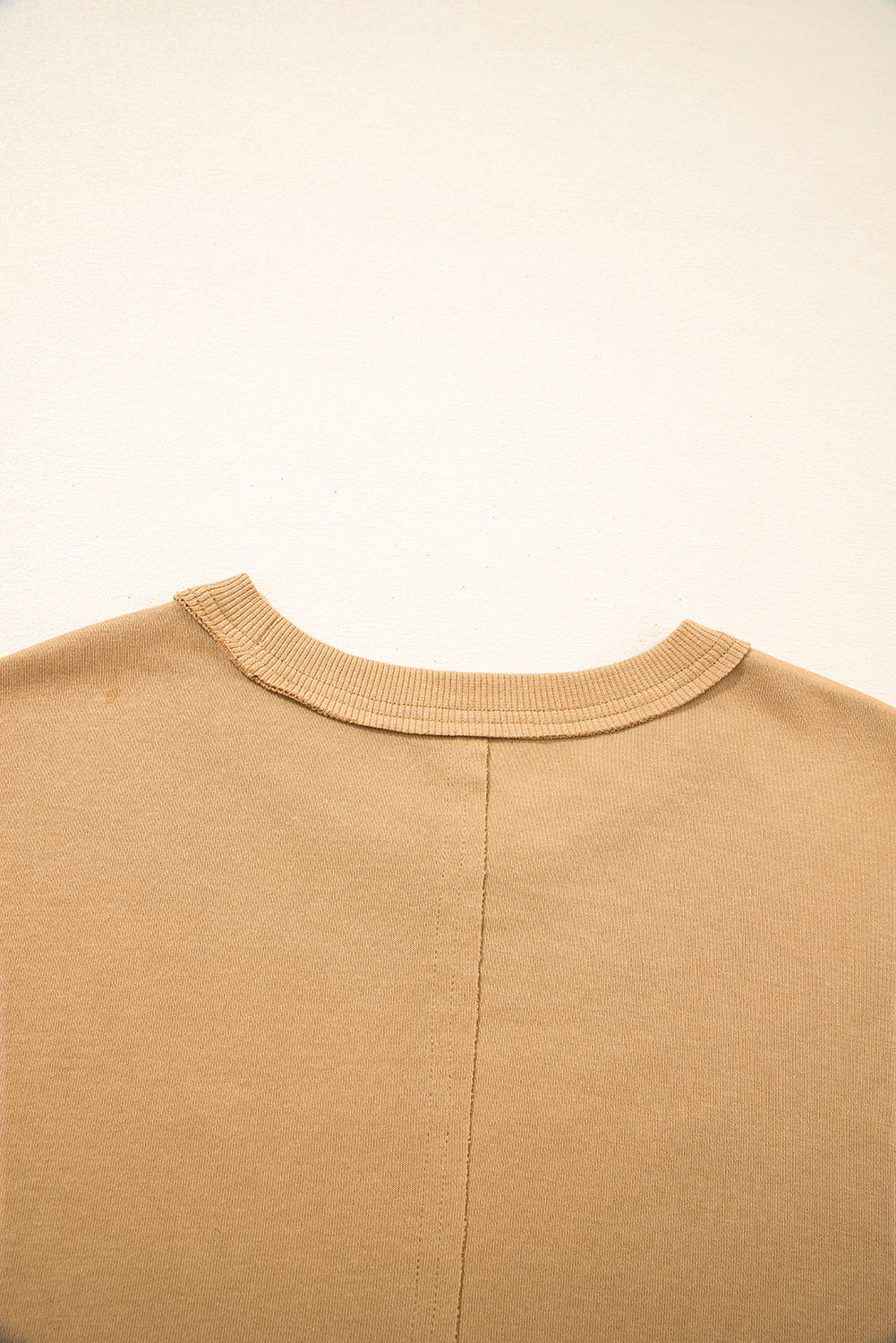 Floral Heart Stitched Exposed Seam Mineral Wash Sweatshirt - eAura